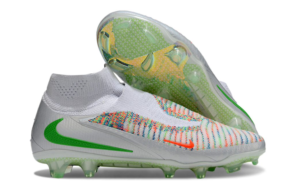 Phantom GX III Elite FG – Blanco/Verde Multicolor
