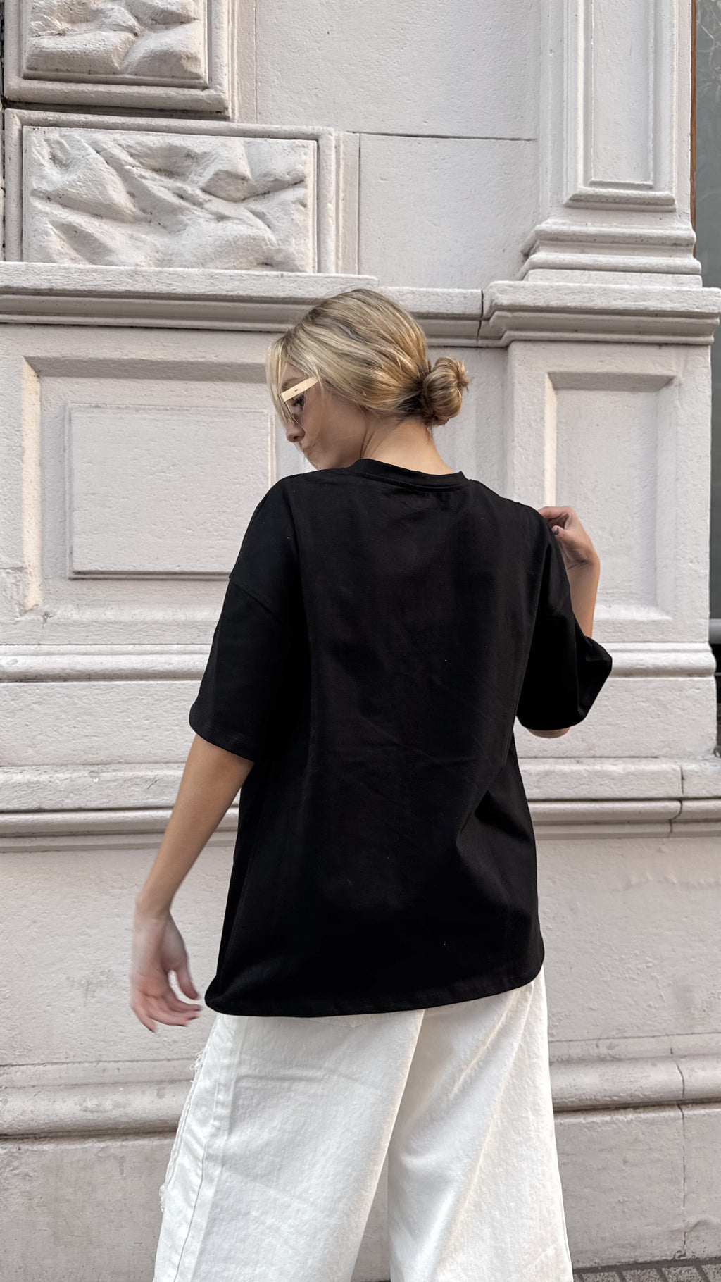 Basica over KNIT (Negro)