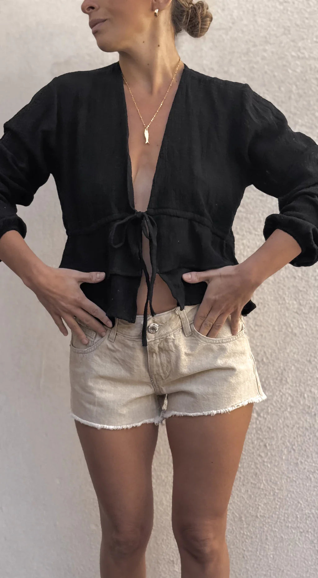 Blusa BUZIOS (negro)
