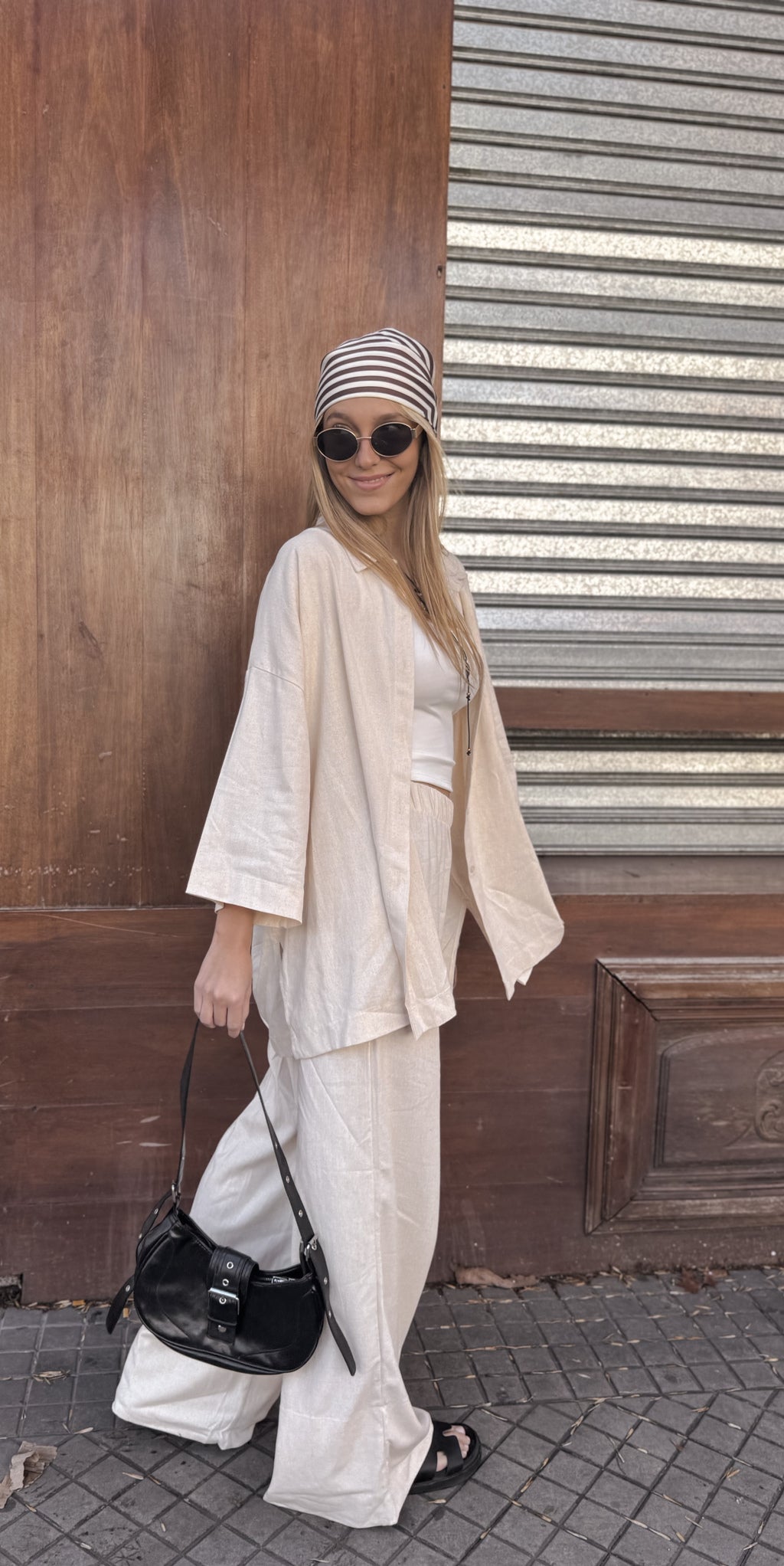 Camisa MATILDE (color cascarilla)