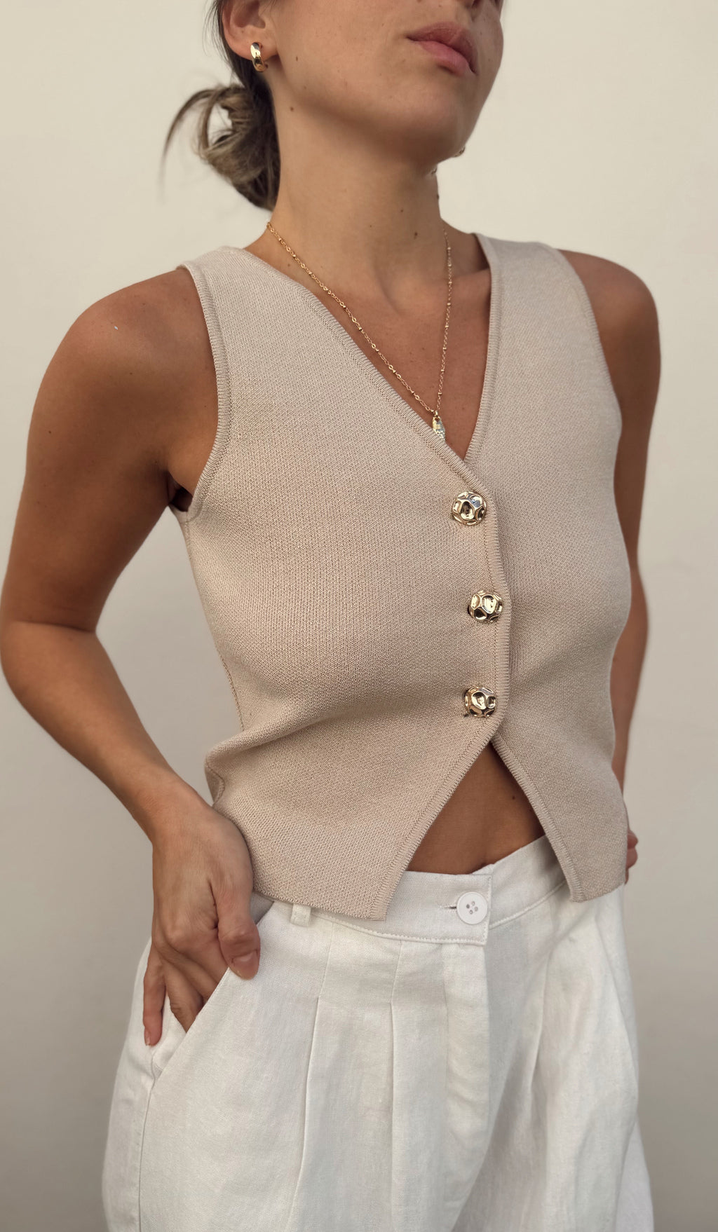 Chaleco INDI (Beige)