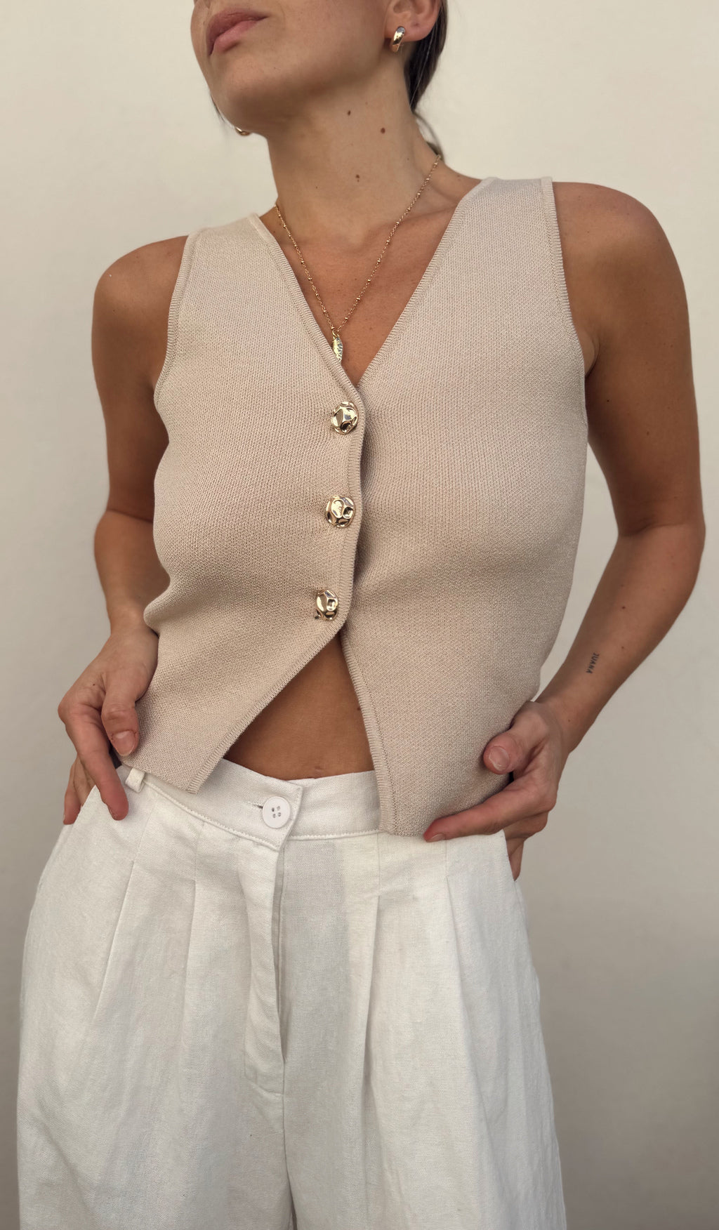 Chaleco INDI (Beige)