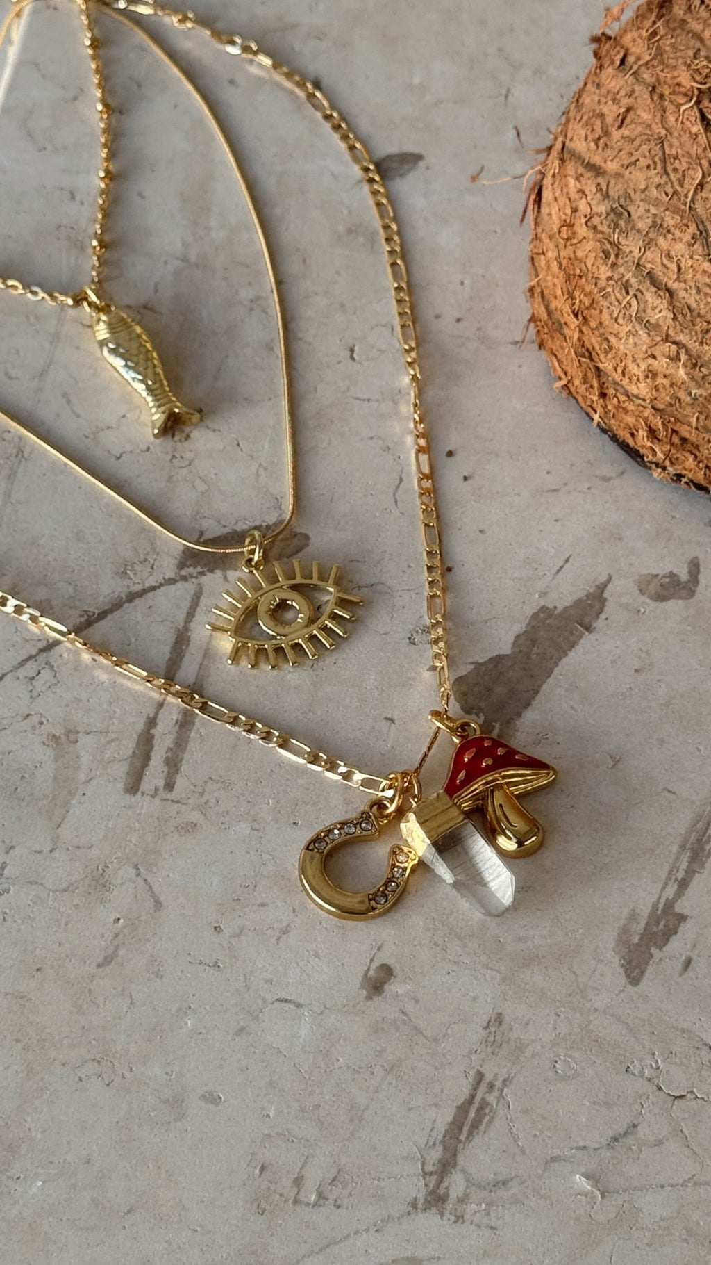 Collar LUCKY EYE (oro)