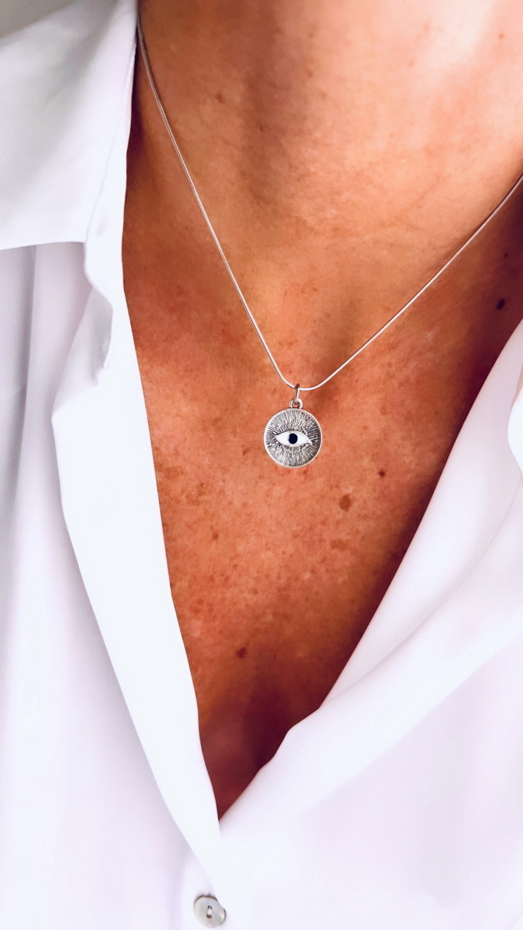 Collar MEDALLA PROTECTORA (silver)