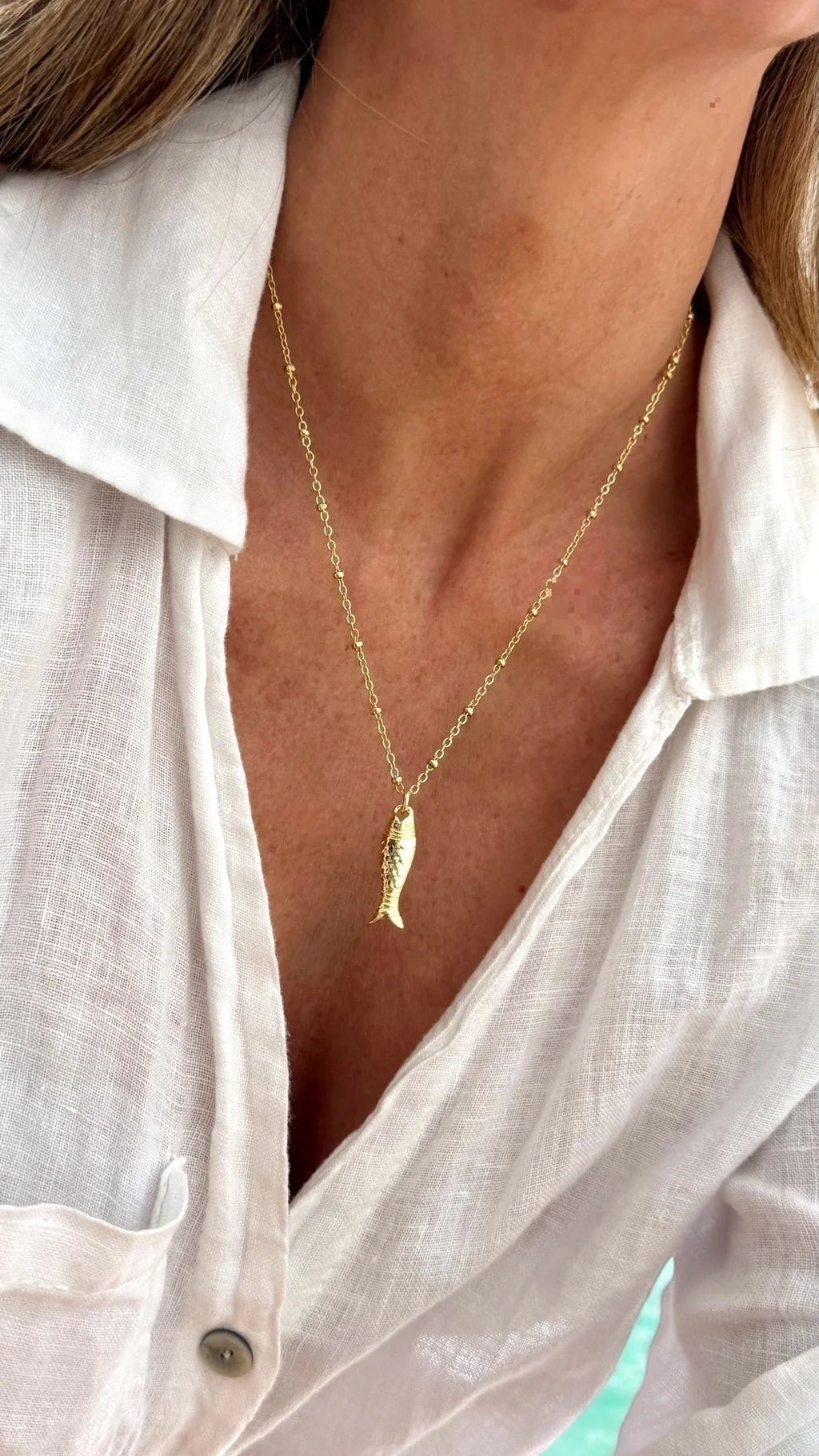 Collar TROPEZ (oro 24k)