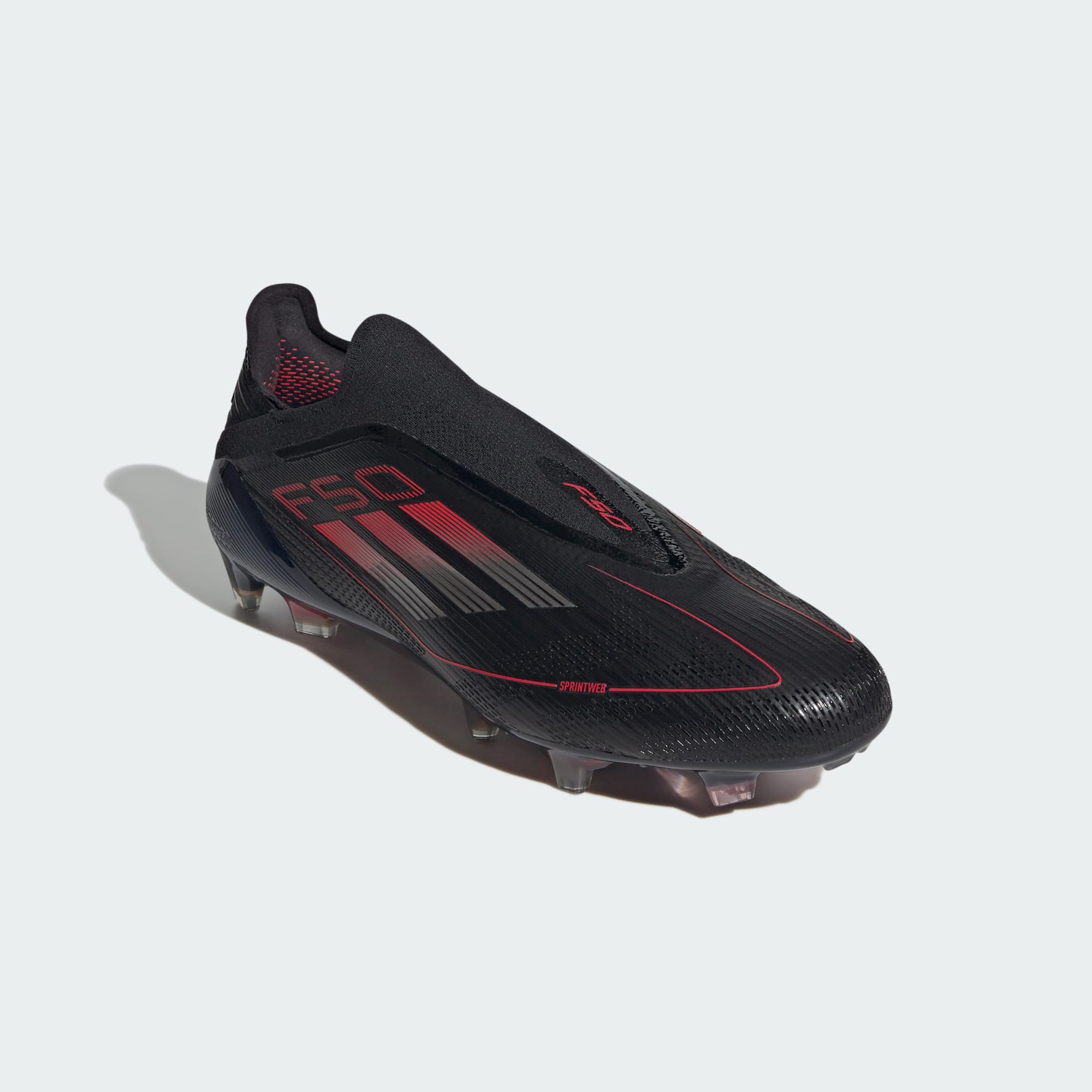 Botín de Fútbol F50 Elite Laceless FG Negro