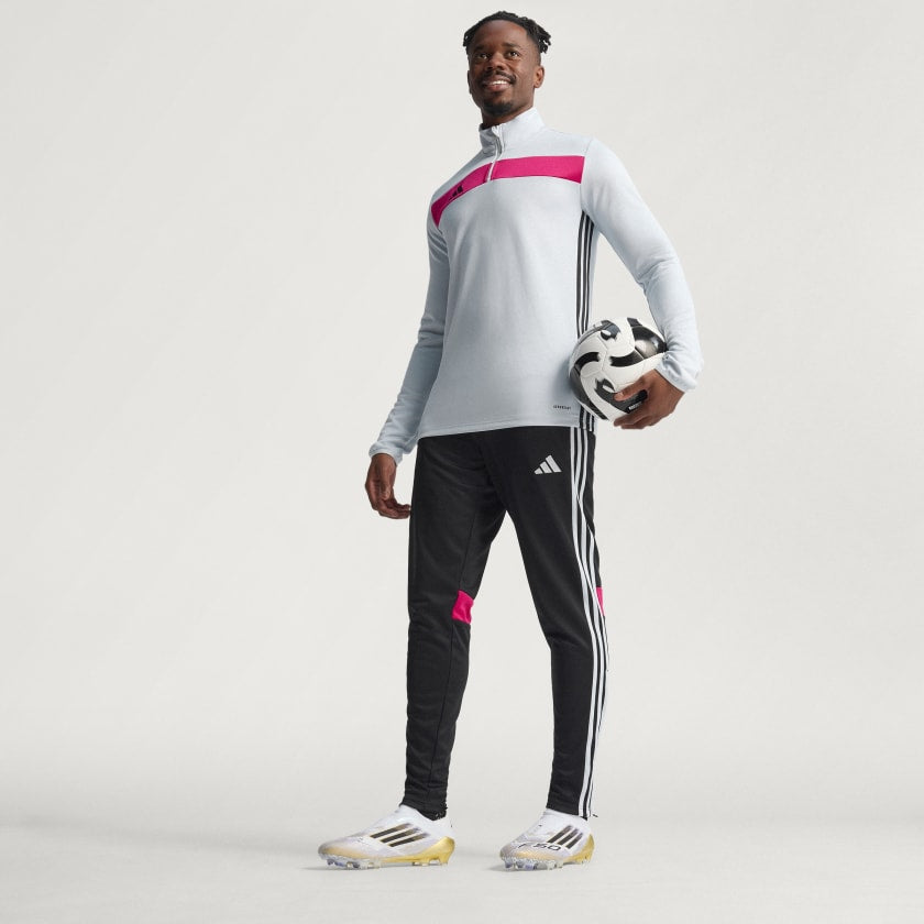 Botín de Fútbol F50 Elite Laceless FG Blanco/Dorado