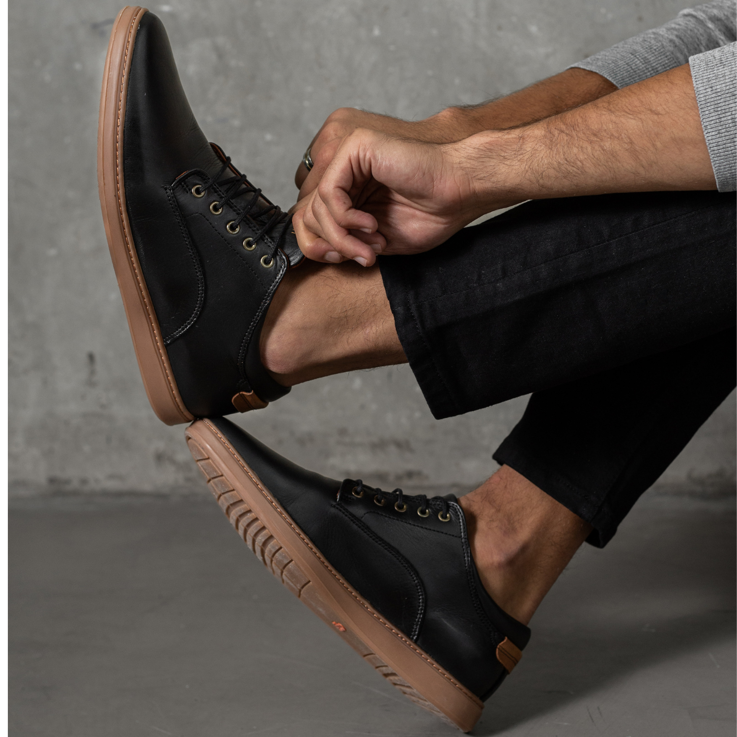 ZAPATO EMORY NEGRO Y BEIGE