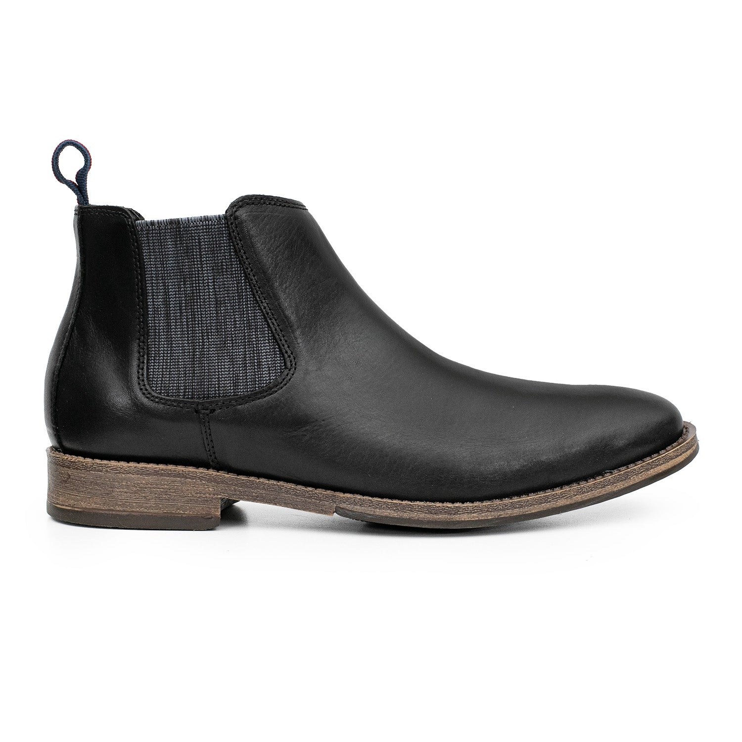 BOTA TORRES NEGRA Y BEIGE