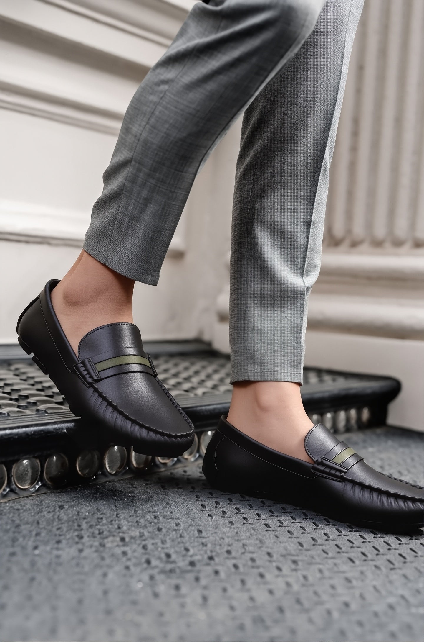 MOCASIN NOGALES NEGRO