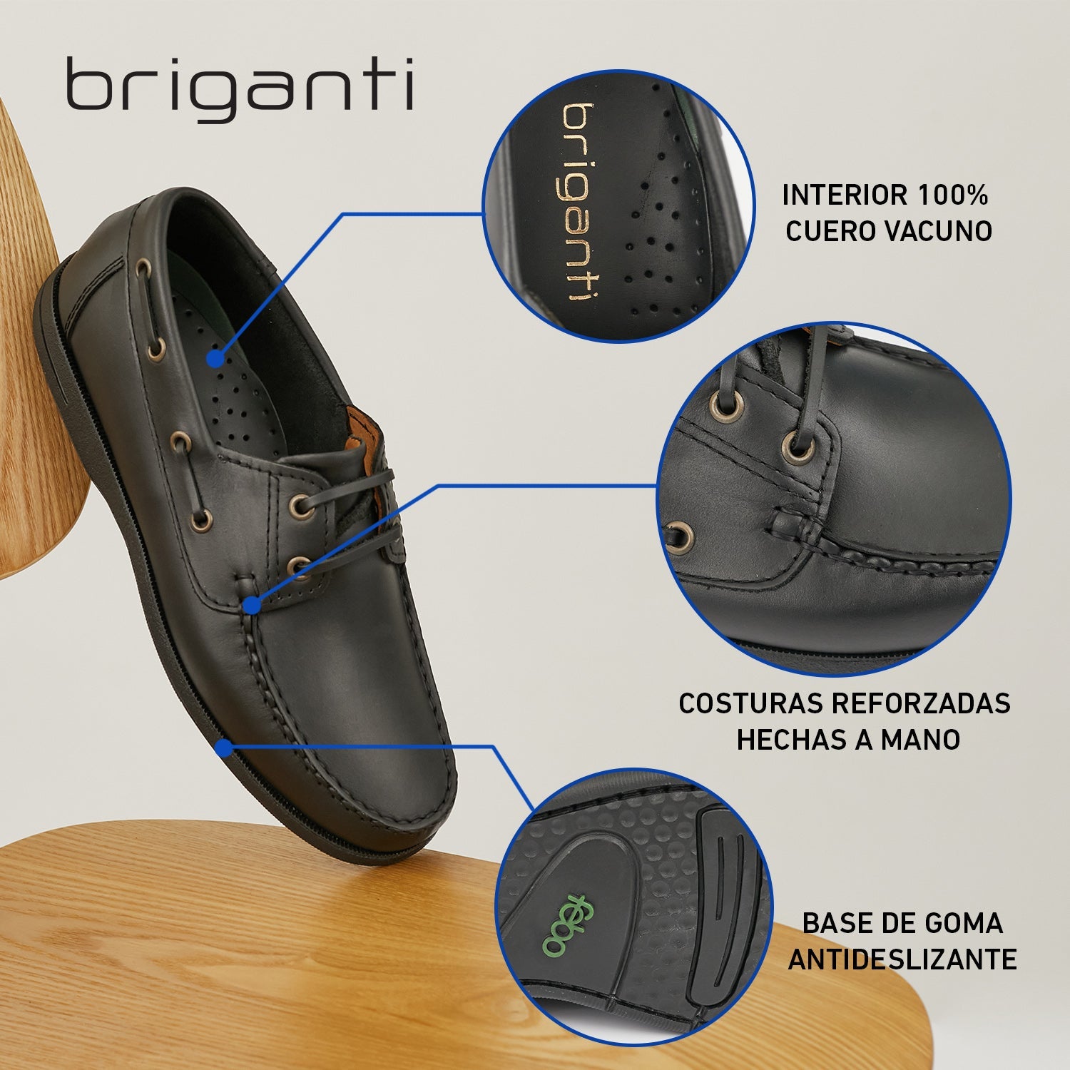 NAUTICO MISISIPI MARRON