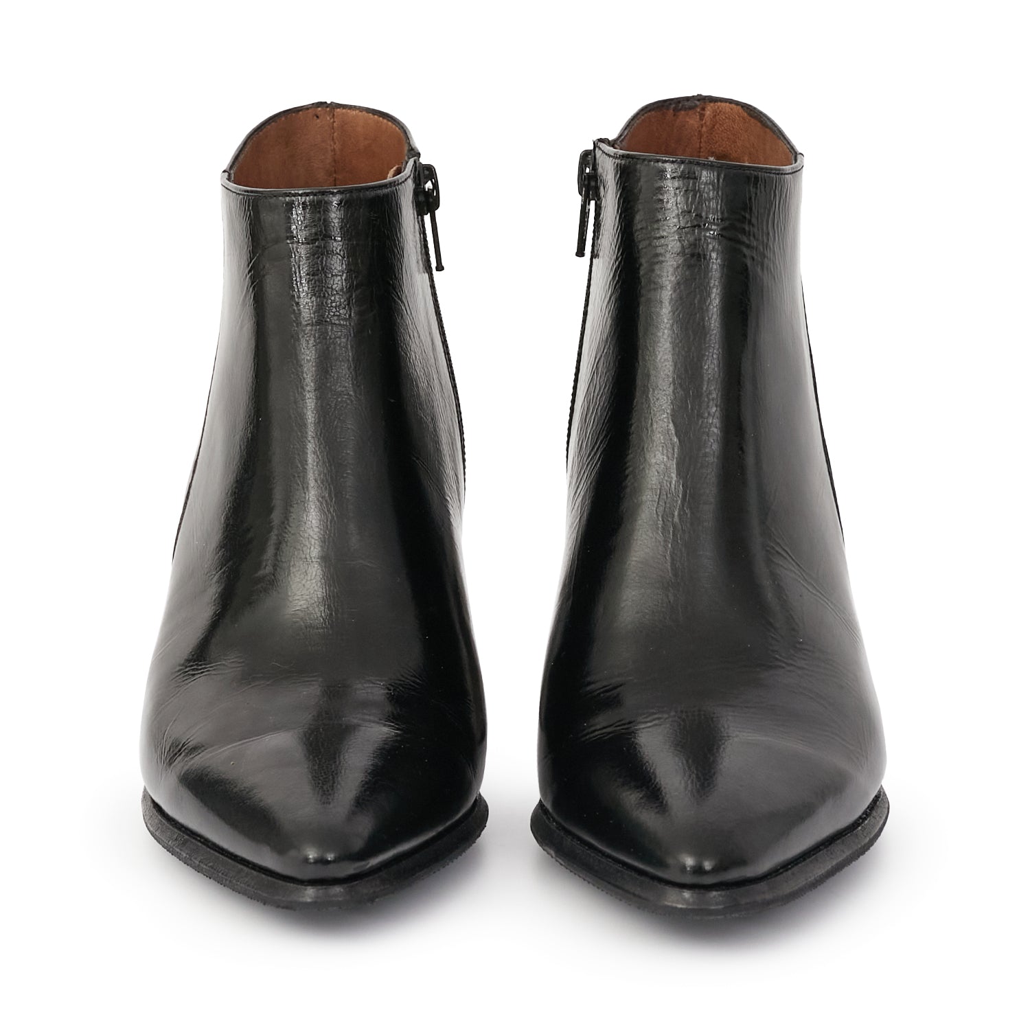 BOTINETA ALBION NEGRA Y PELTRE