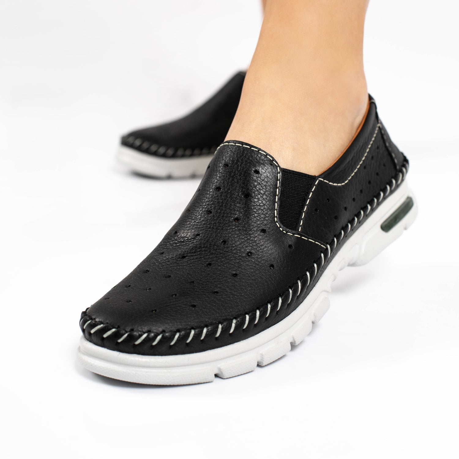 MOCASIN TUMIN NEGRO