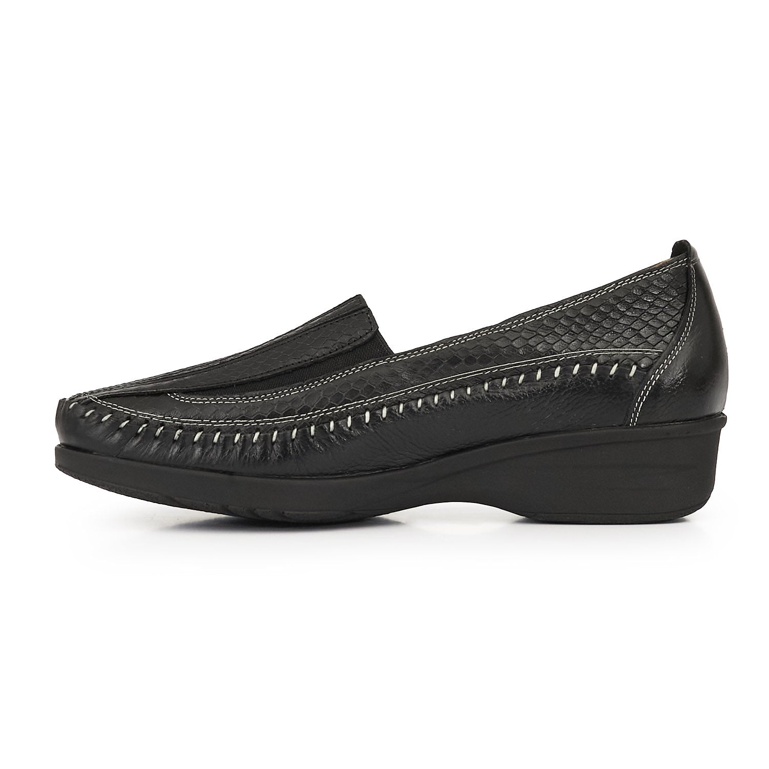 MOCASIN LUQUE NEGRO
