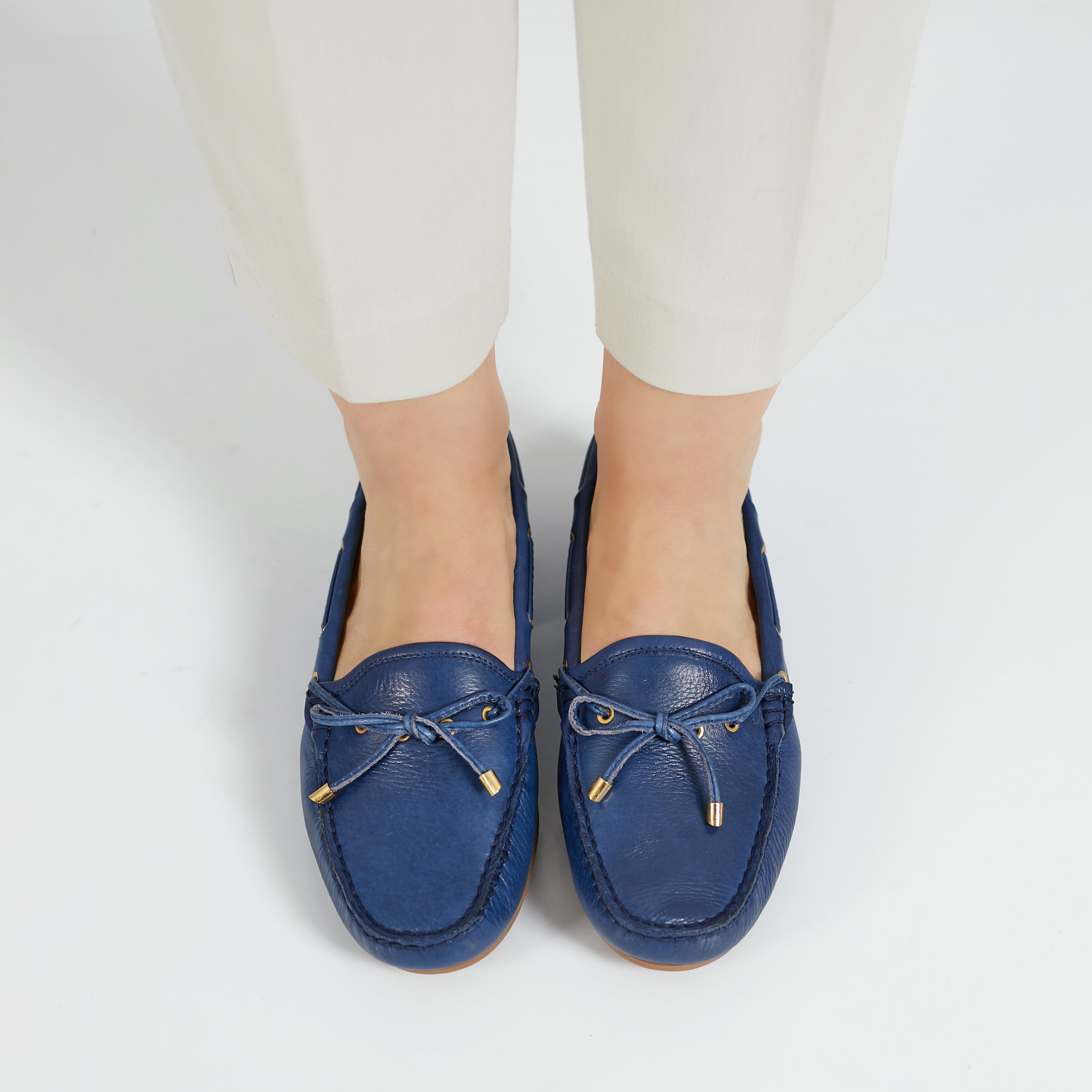 MOCASIN PINARES AZUL