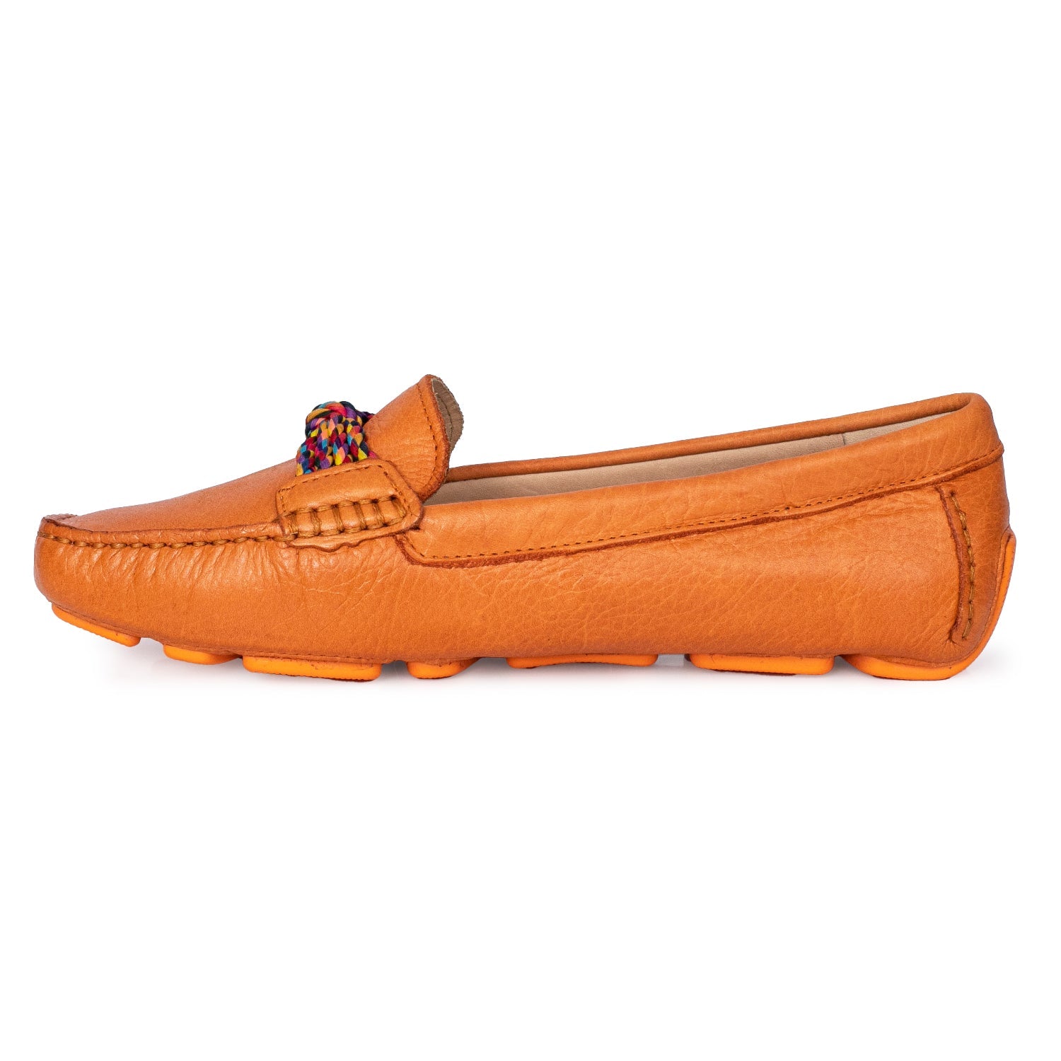 MOCASIN FOSTER NARANJA