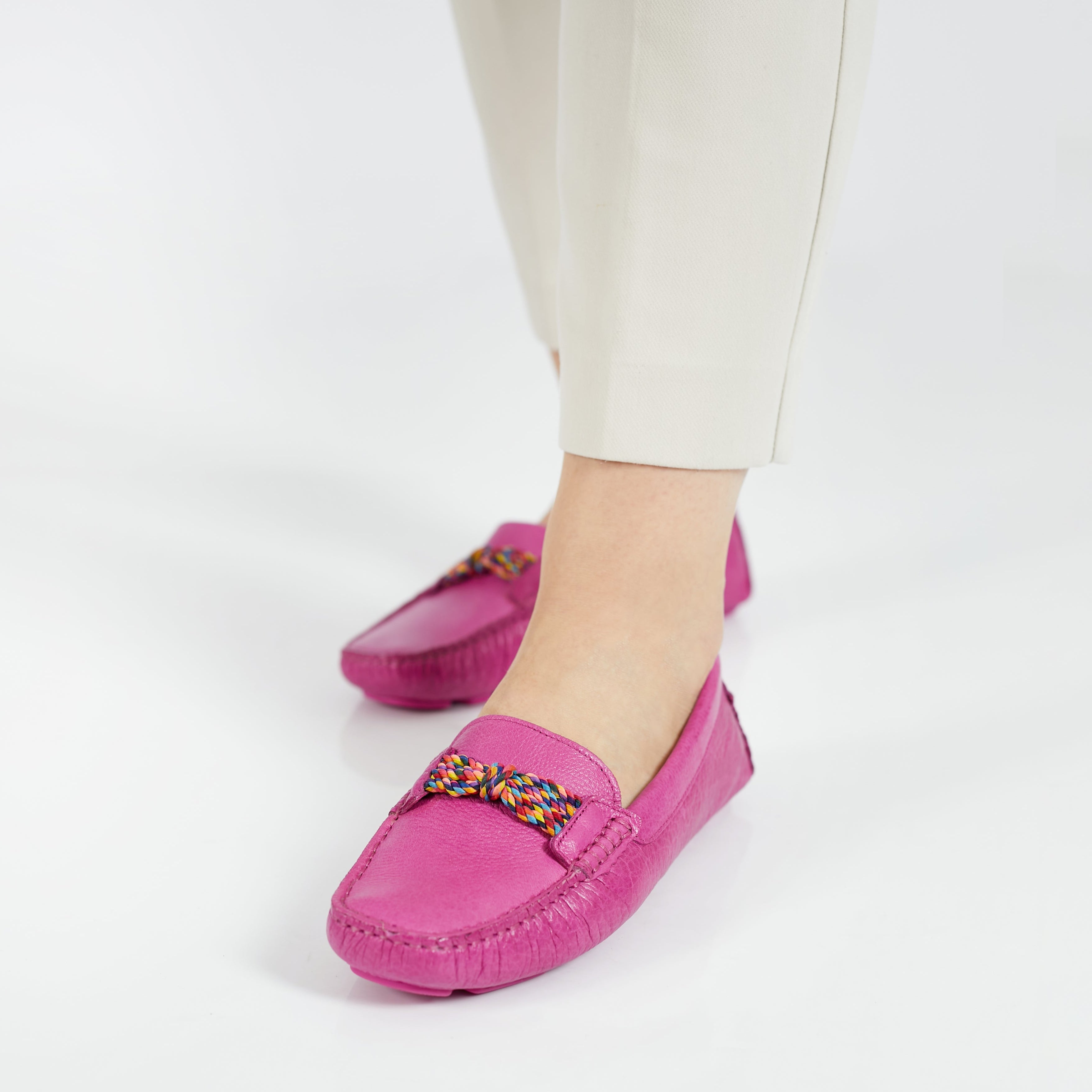 MOCASIN FOSTER FUCSIA