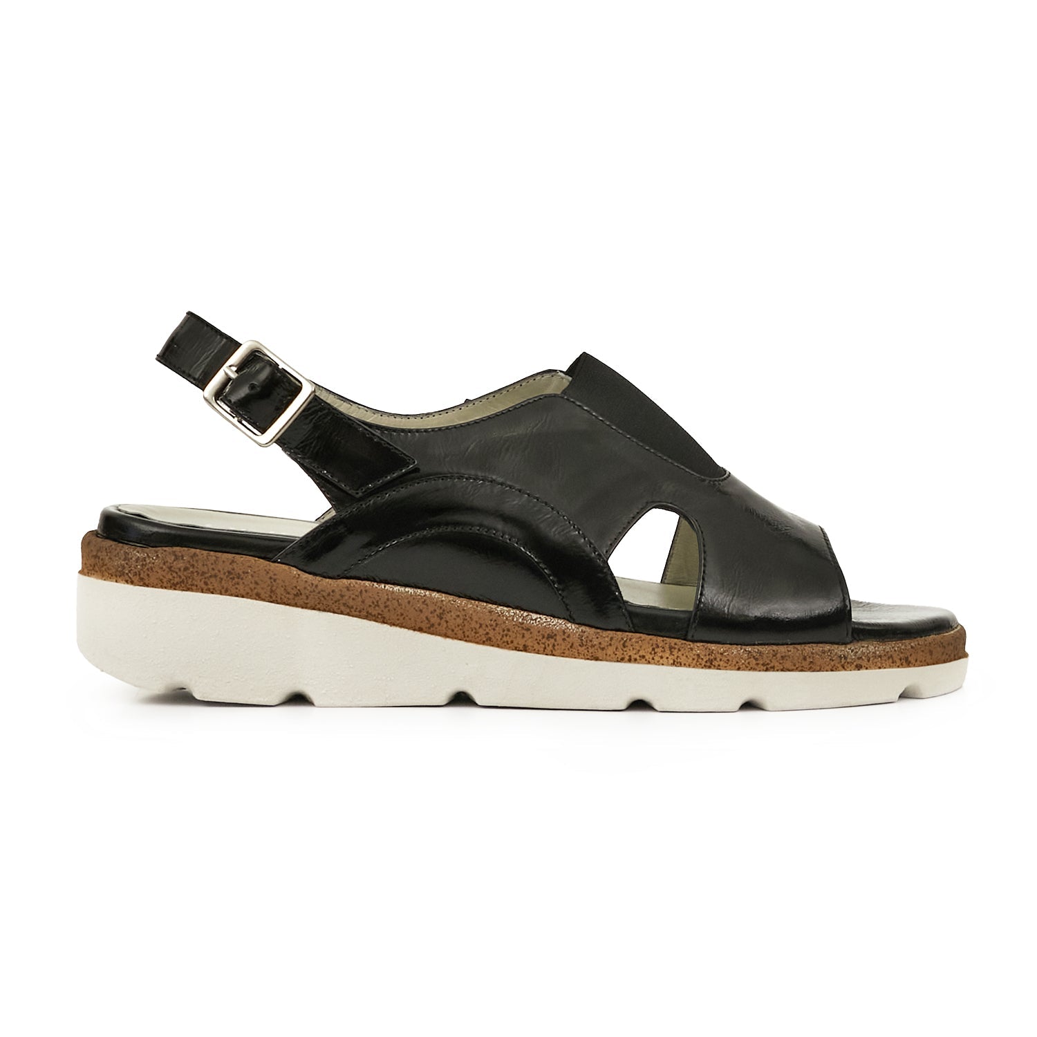 SANDALIA POLAD NEGRA