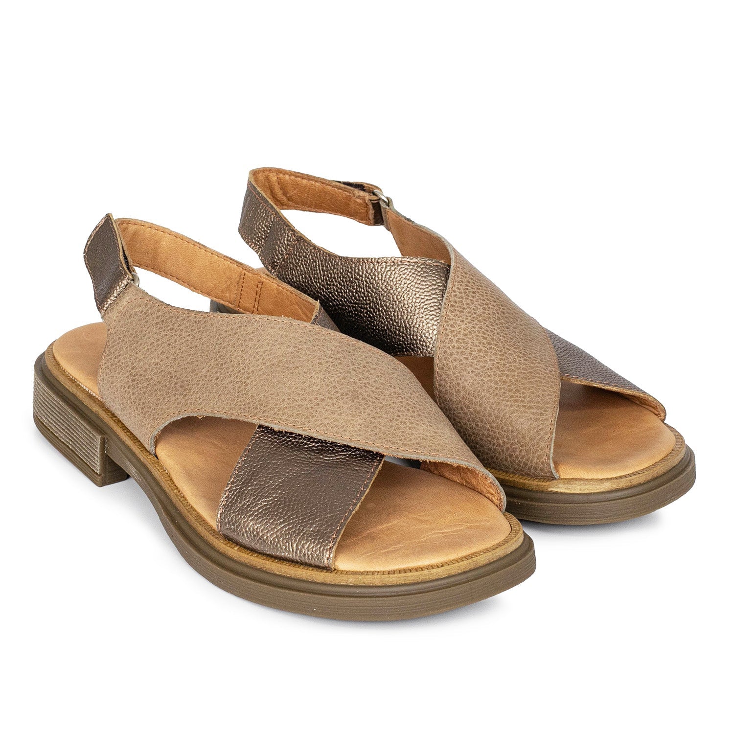 SANDALIA KATAN BRONCE