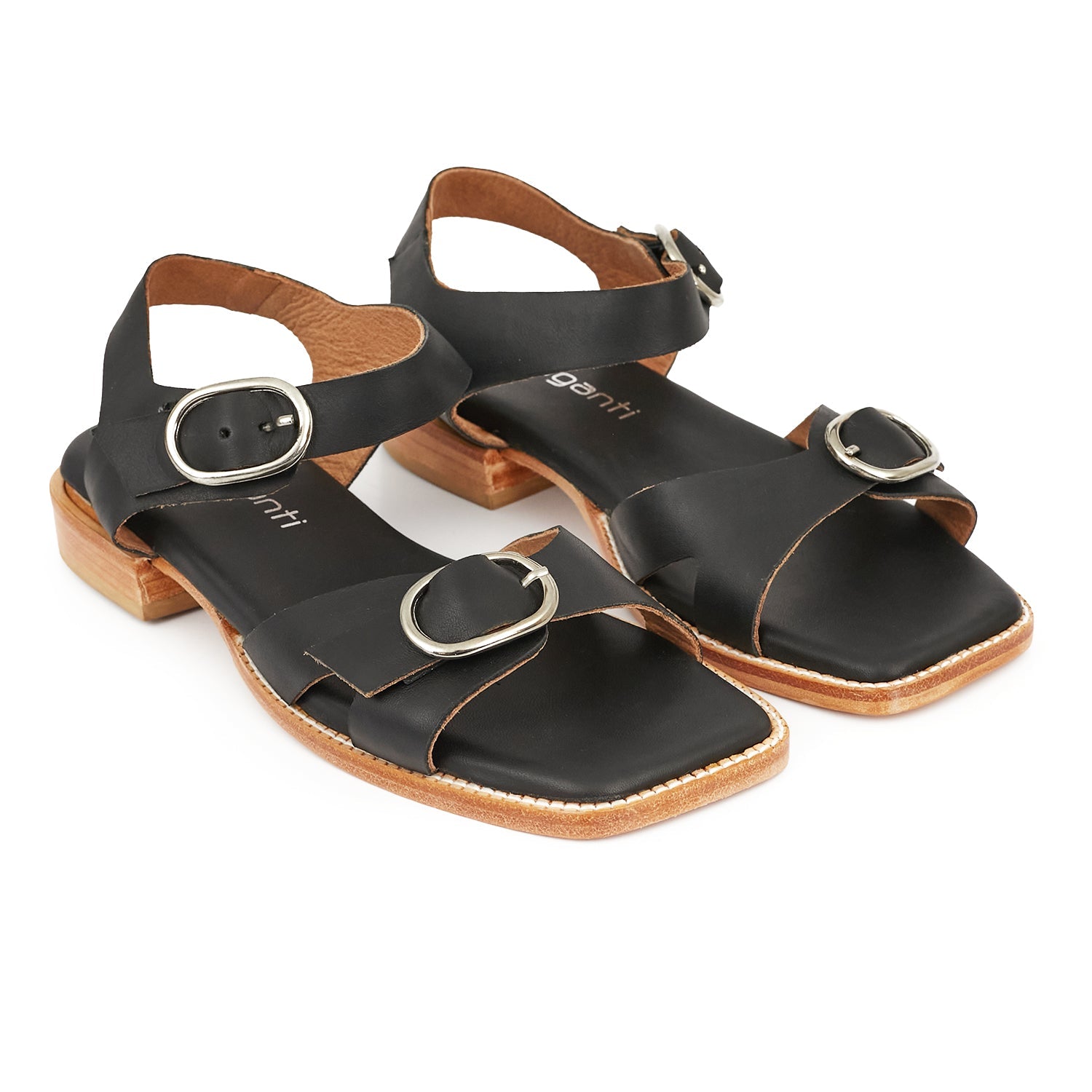 SANDALIA PANDO NEGRA