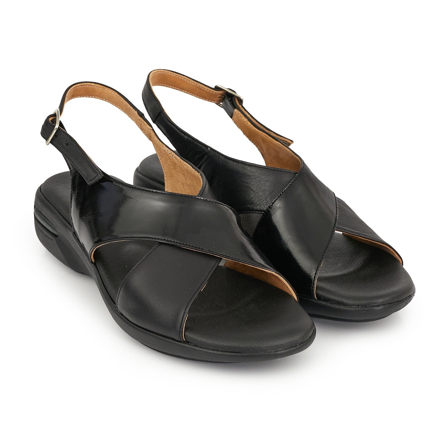 SANDALIA DRESA NEGRA