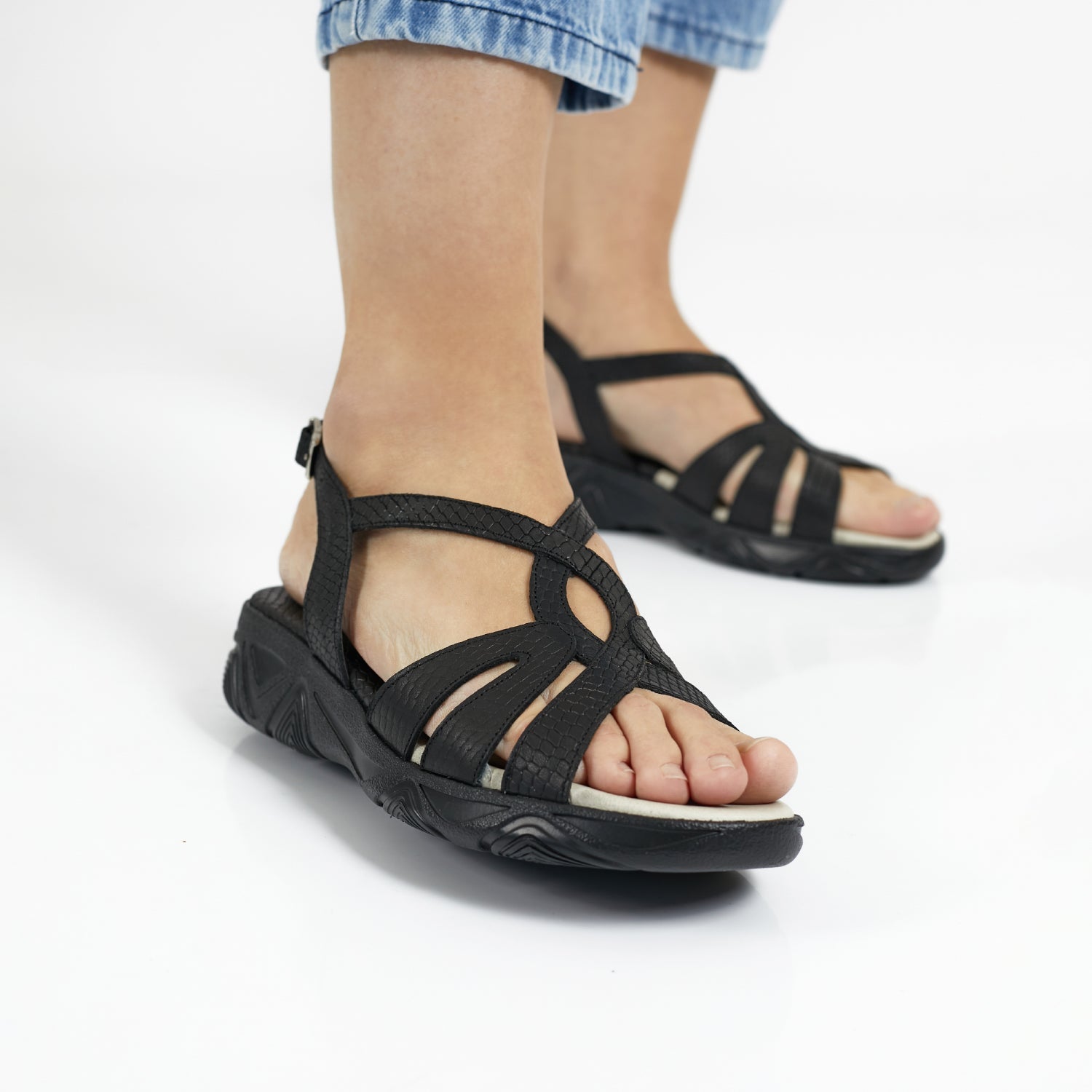 SANDALIA PANEM NEGRA