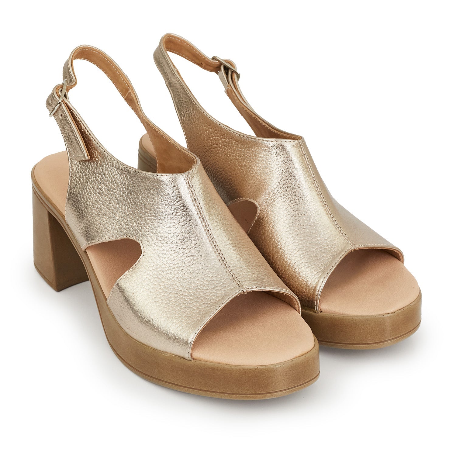 SANDALIA TILDA PLATINO