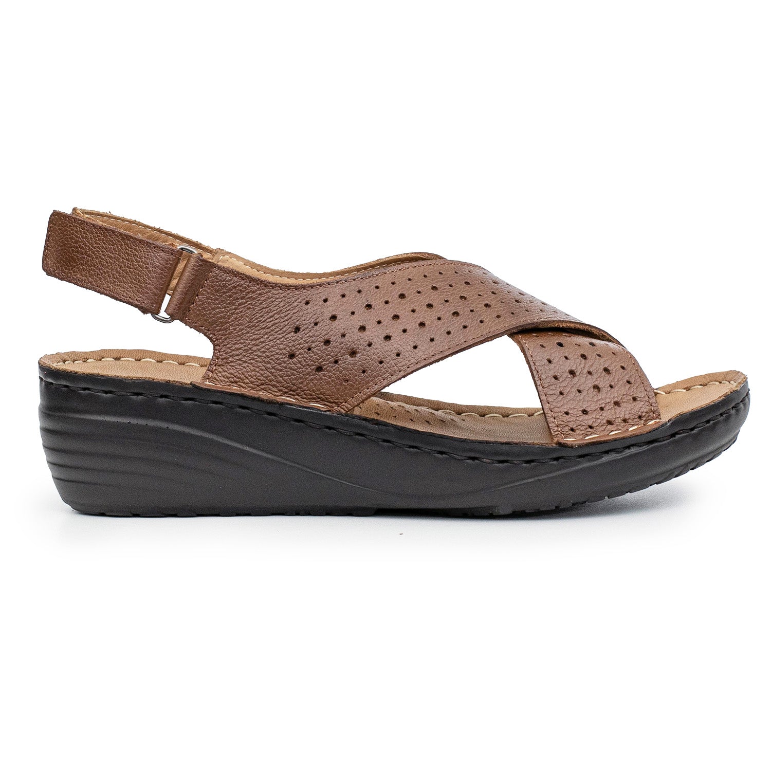 SANDALIA HANA MARRON