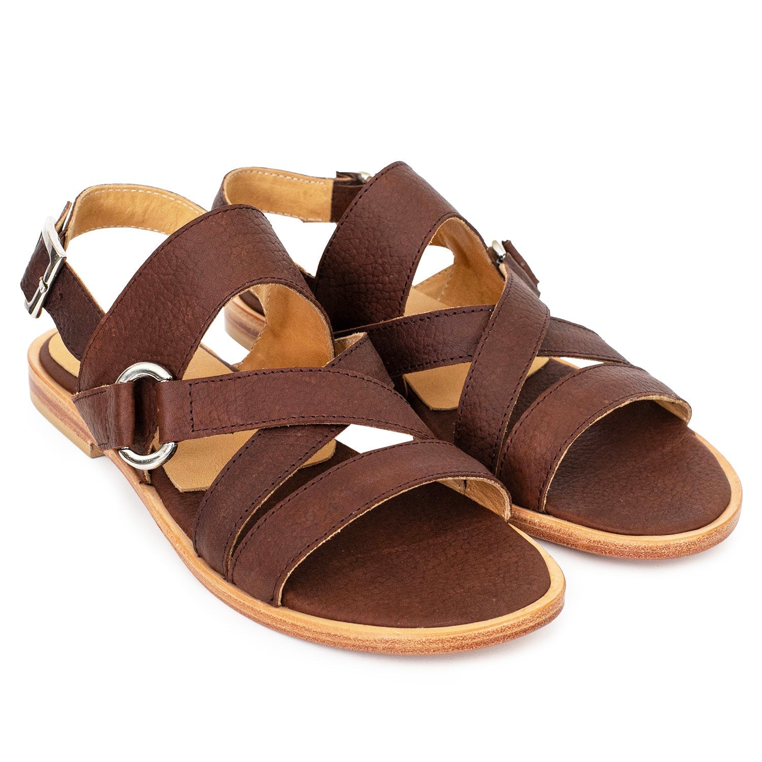 SANDALIA NAWADA MARRON