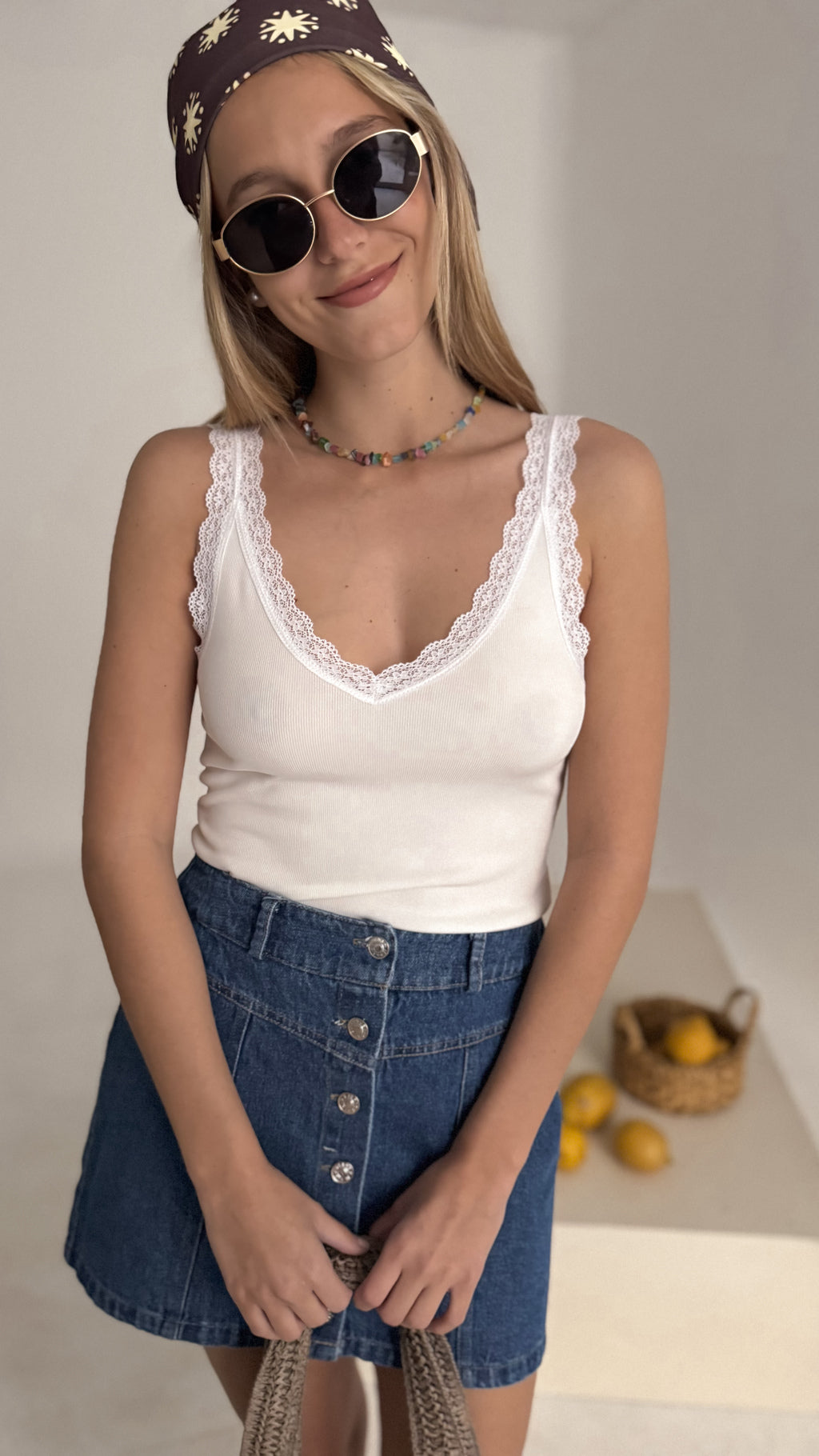 Musculosa LOVER (blanca)