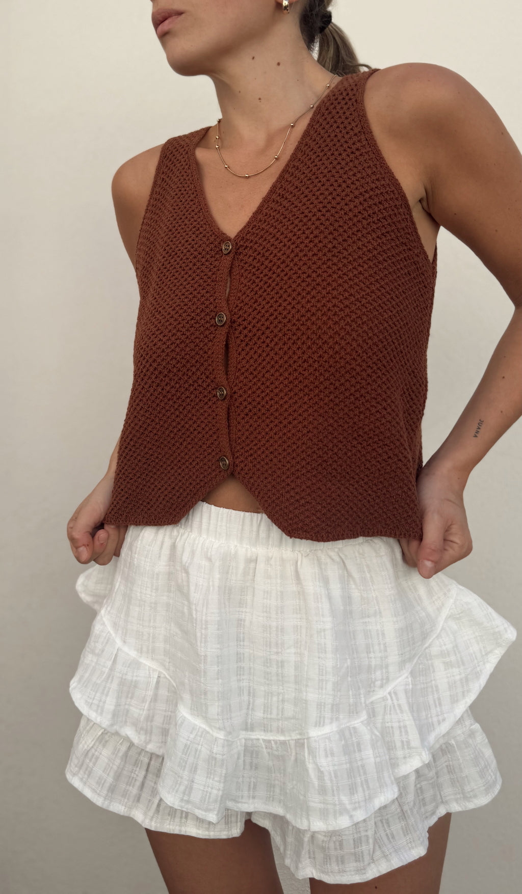Musculosa TOSCANA (choco)
