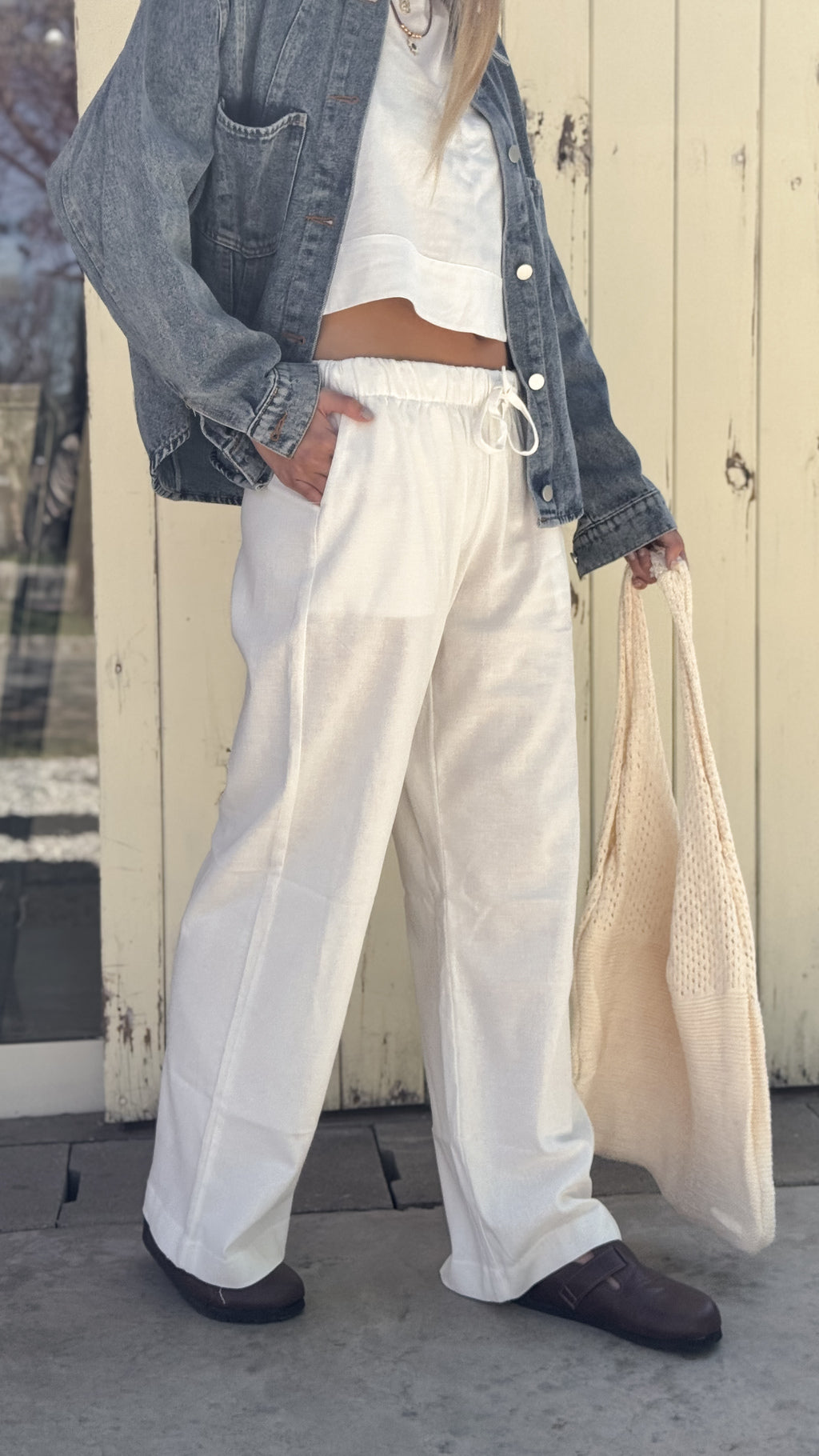 Pantalón GENOVA (off white)