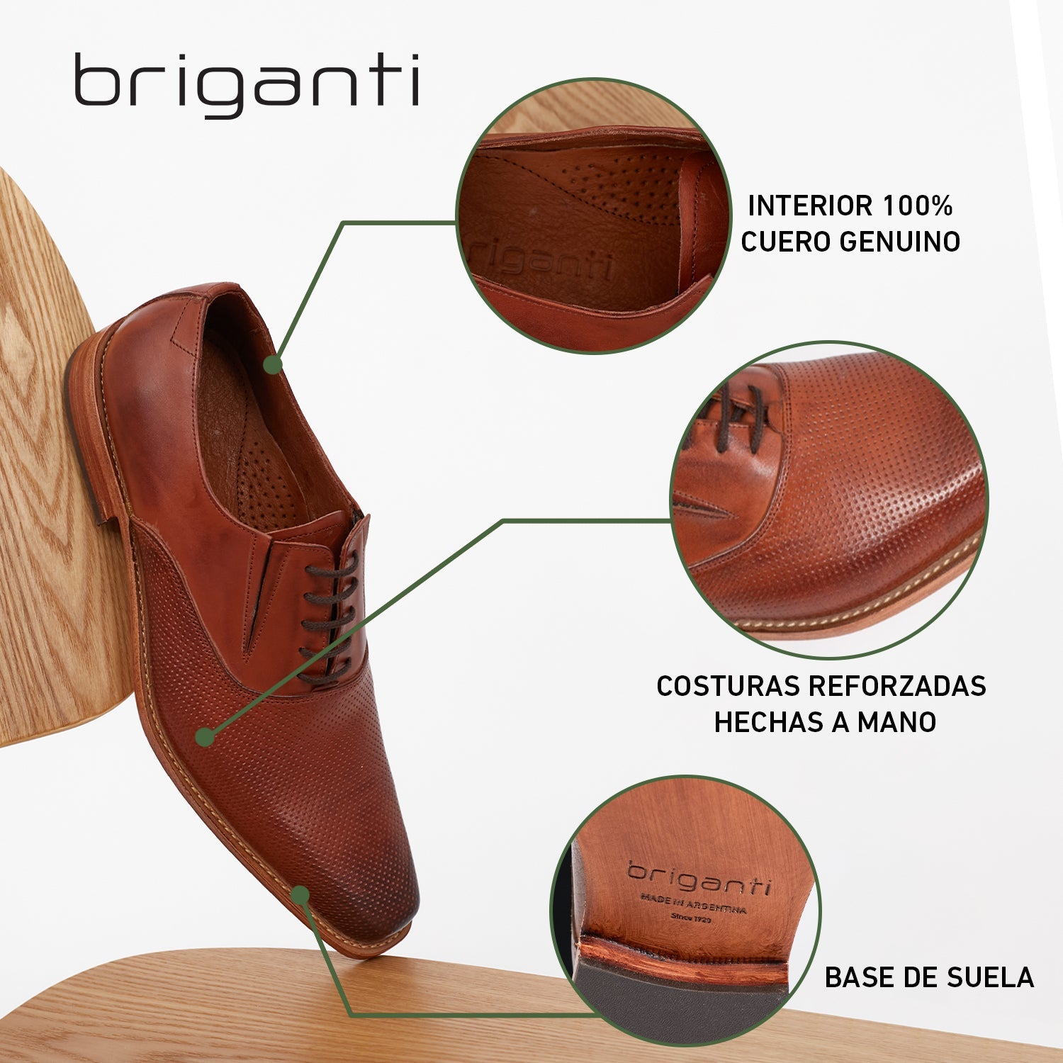 ZAPATO ASTURIAS MARRON