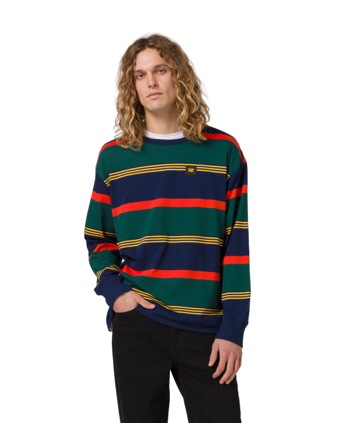 Remera manga larga stripe