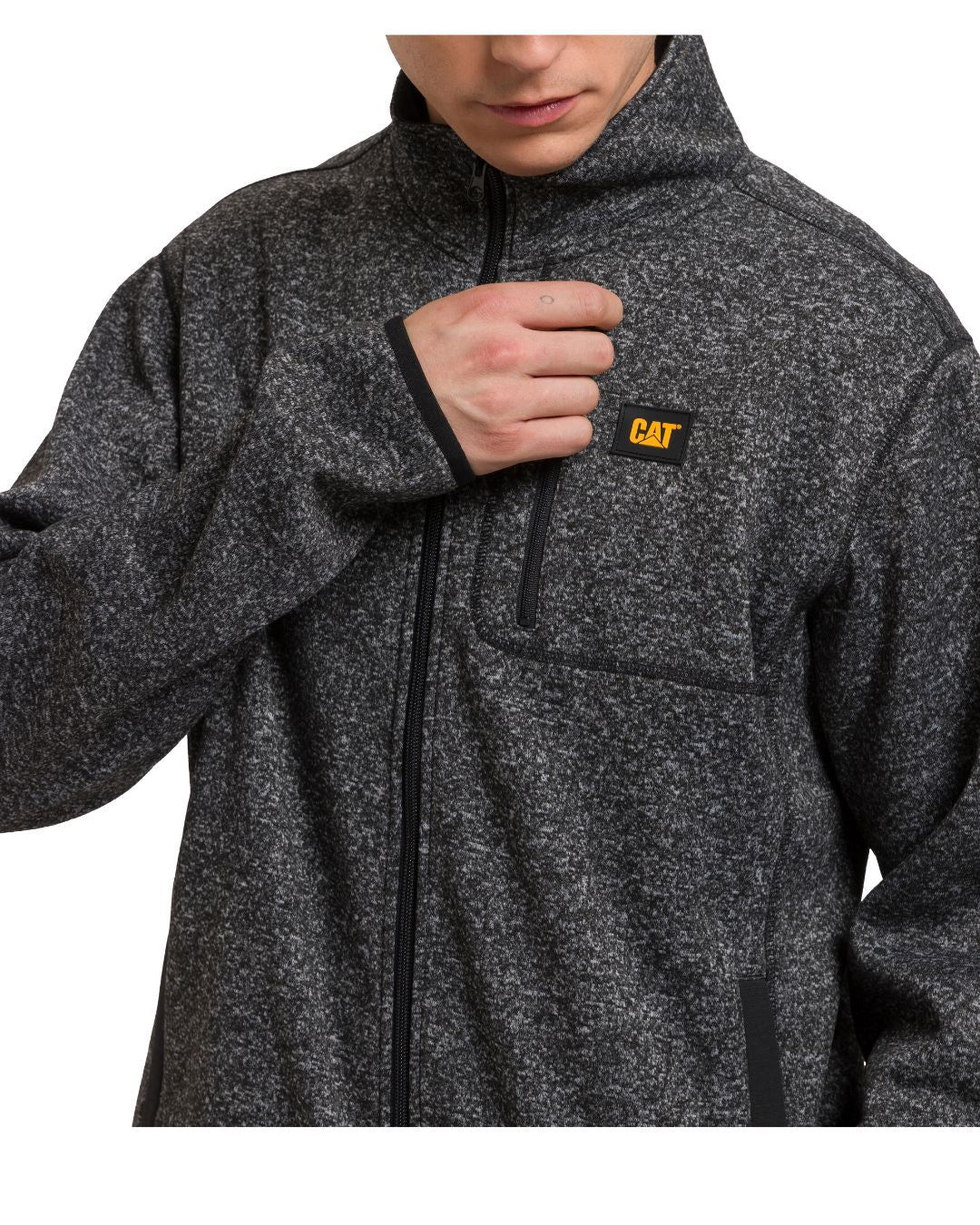 Sweater de polar full zip