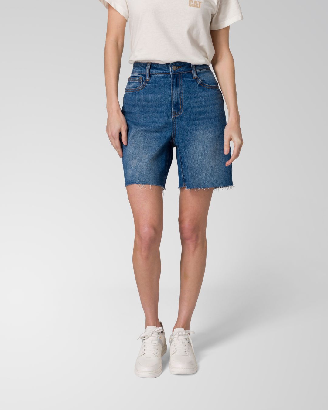 SHORT DENIM HIGH RISE COWBOY