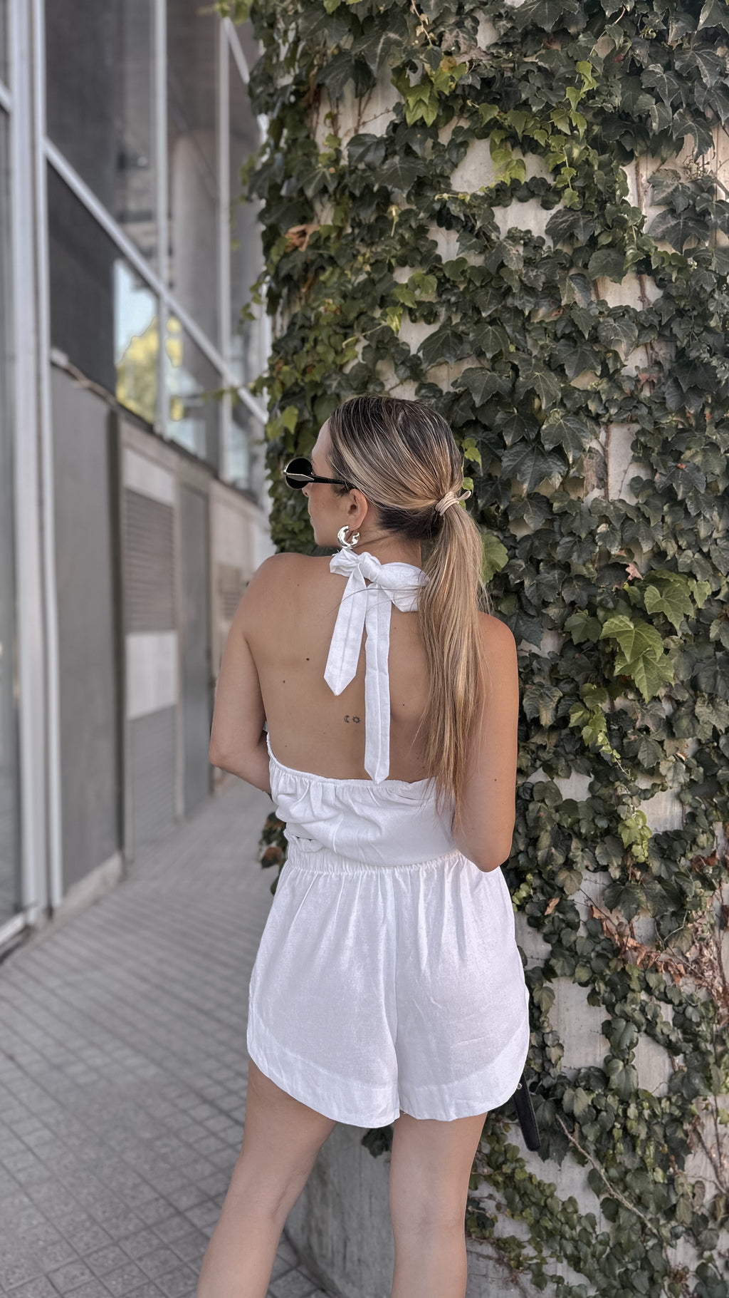 Short JAZMIN (blanco)