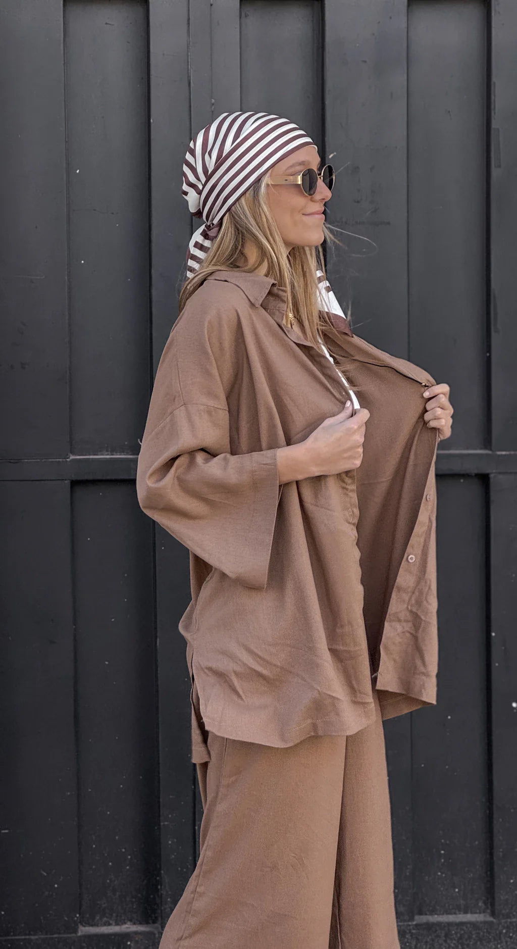 Camisa MATILDE (tostado)