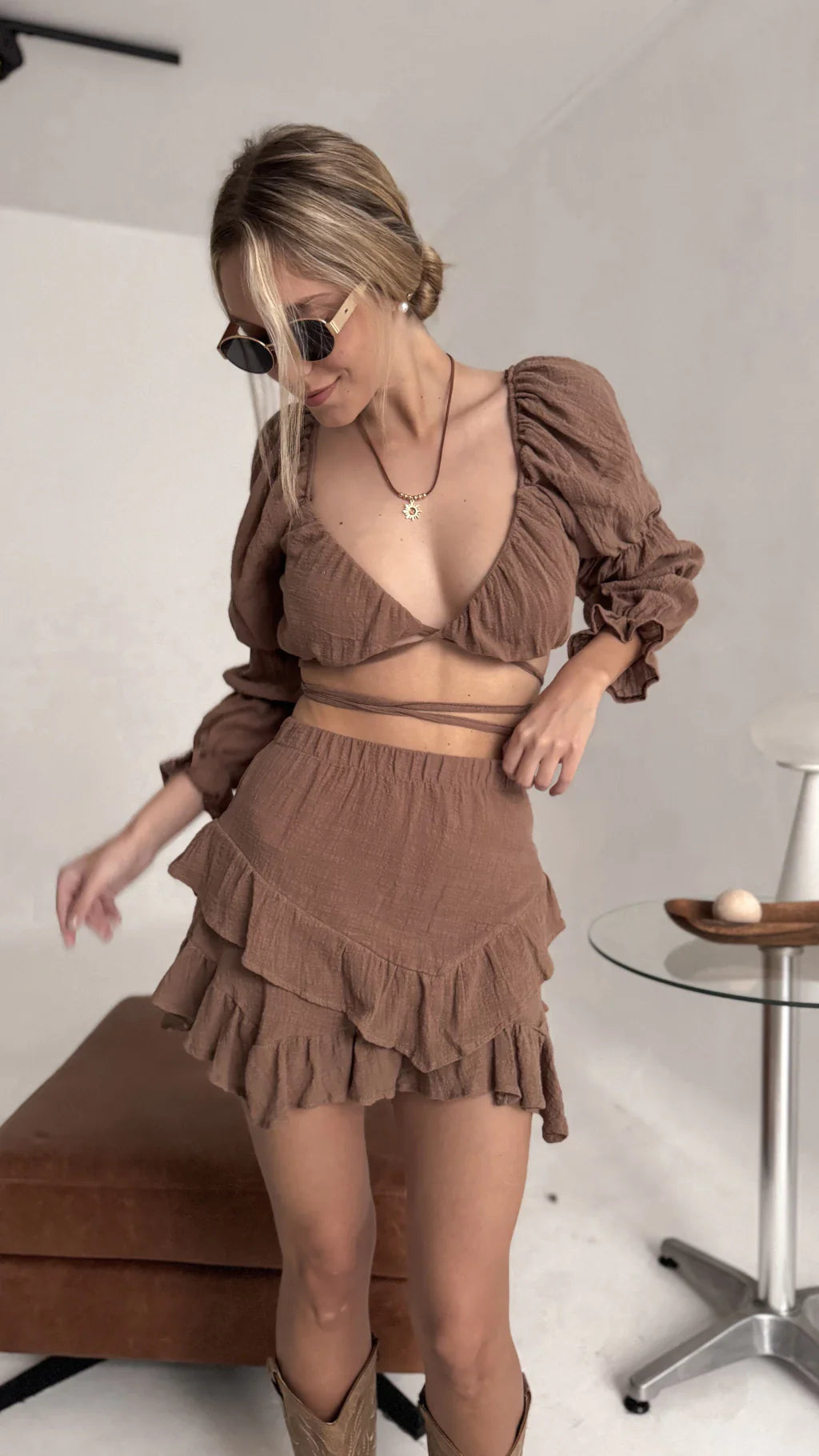 Falda MOROCCO (choco)