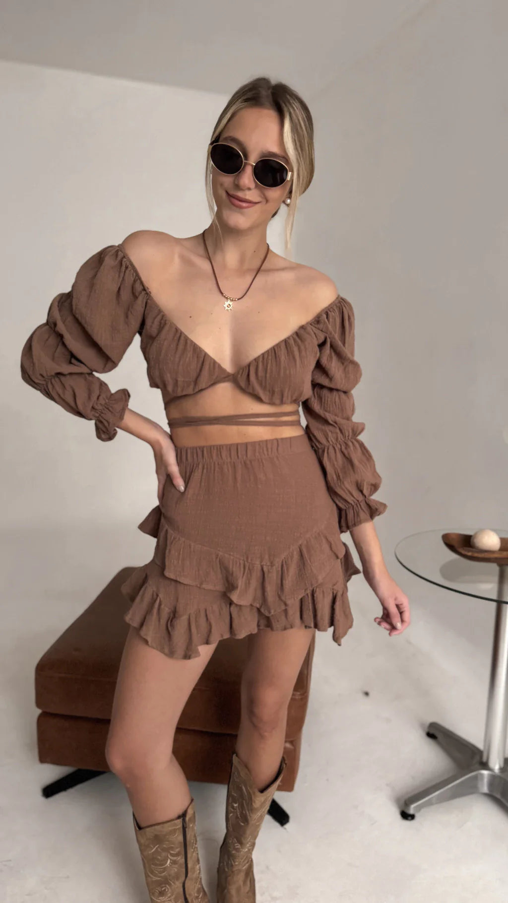 Falda MOROCCO (choco)