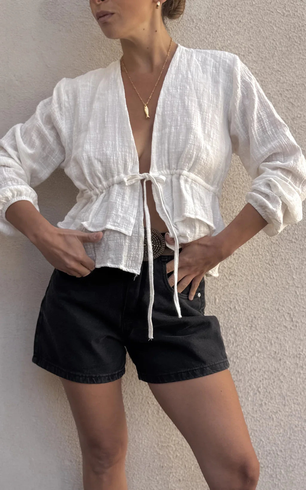 Blusa BUZIOS (blanco)