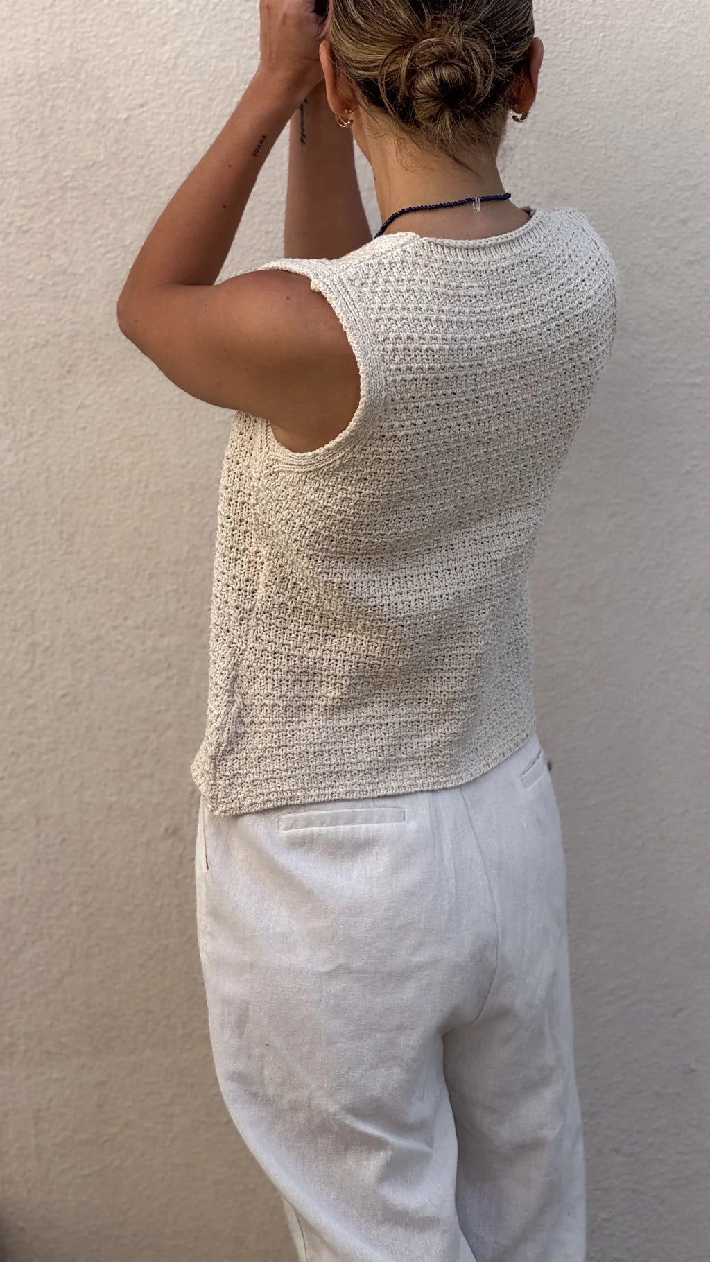 Chaleco MALÁGA (crudo)