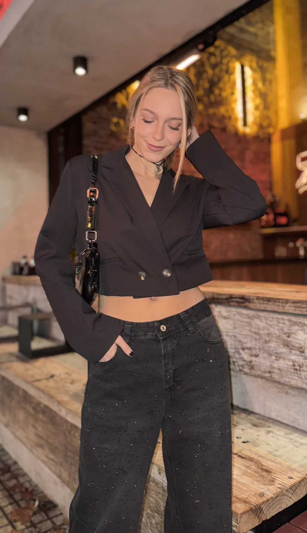 Blazer MONACO (negro)