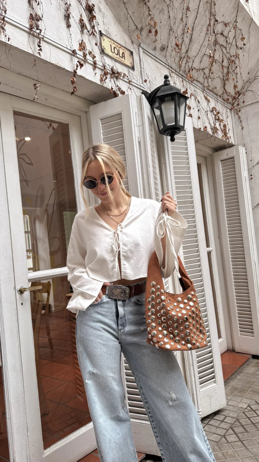 Blusa MILLIE (Blanco)