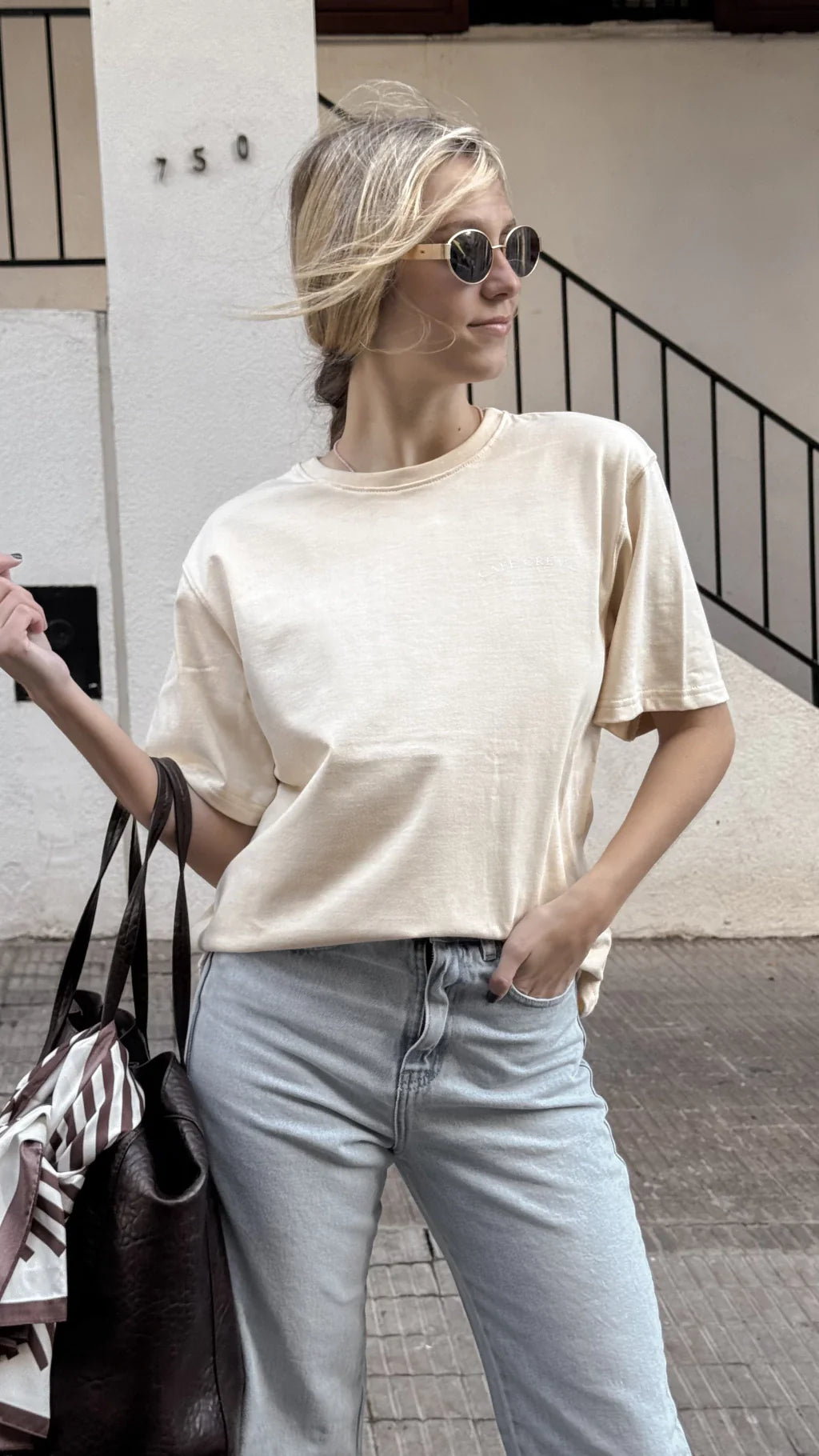 Remera CAFÉ CREMÉ (Vainilla)