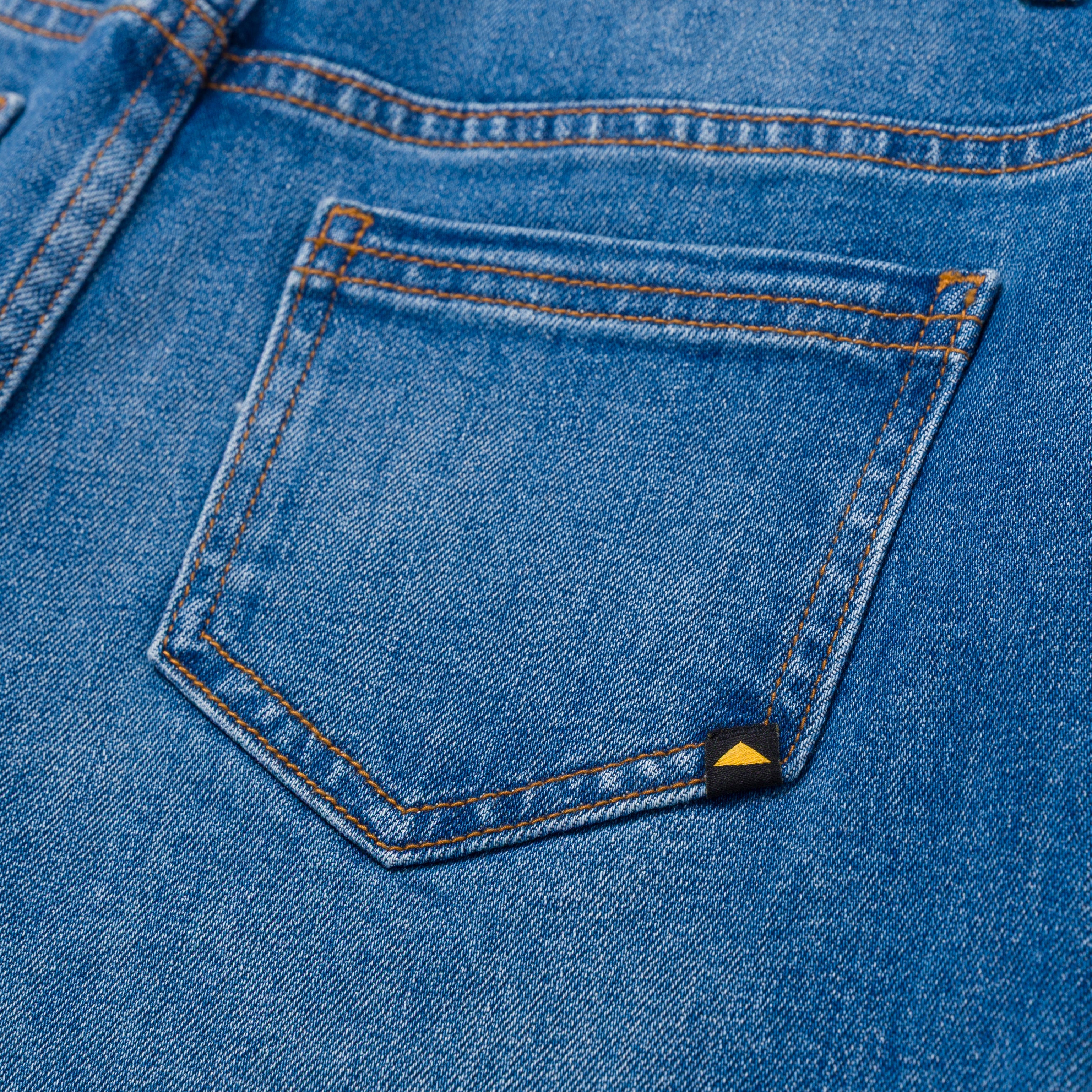 SHORT DENIM HIGH RISE COWBOY