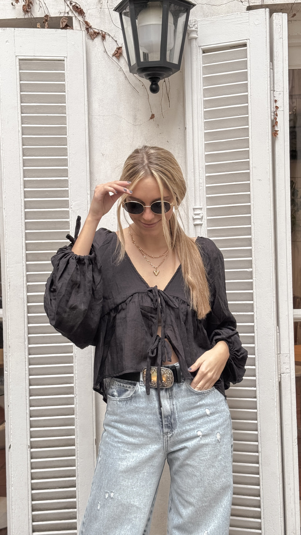 Camisa PORTOFINO (Negro)