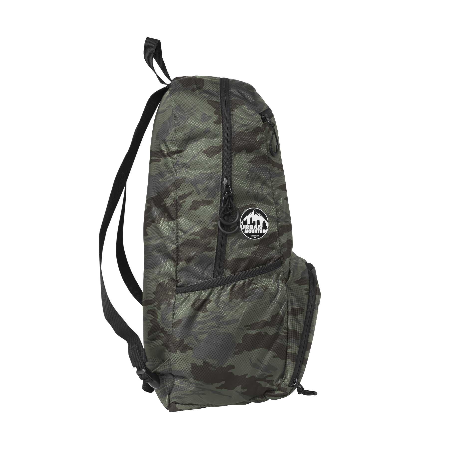 MOCHILA PLEGABLE PLATA