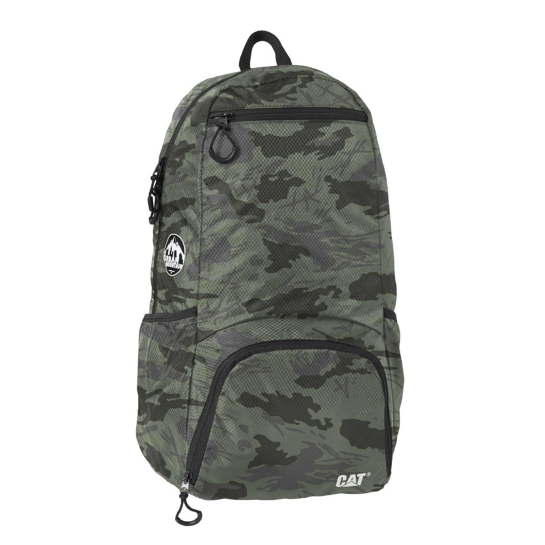 MOCHILA PLEGABLE PLATA