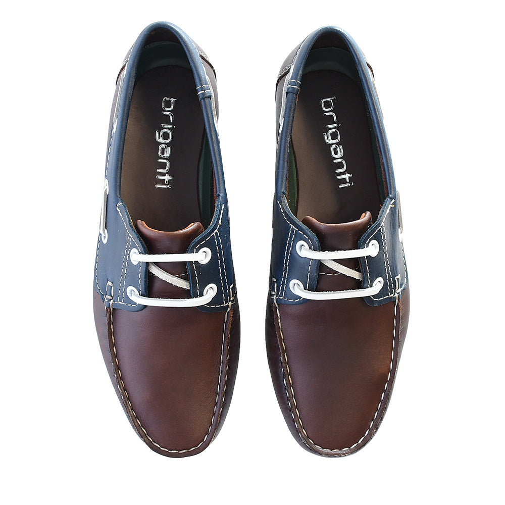 NÁUTICO DANUBIO MARRÓN Y AZUL